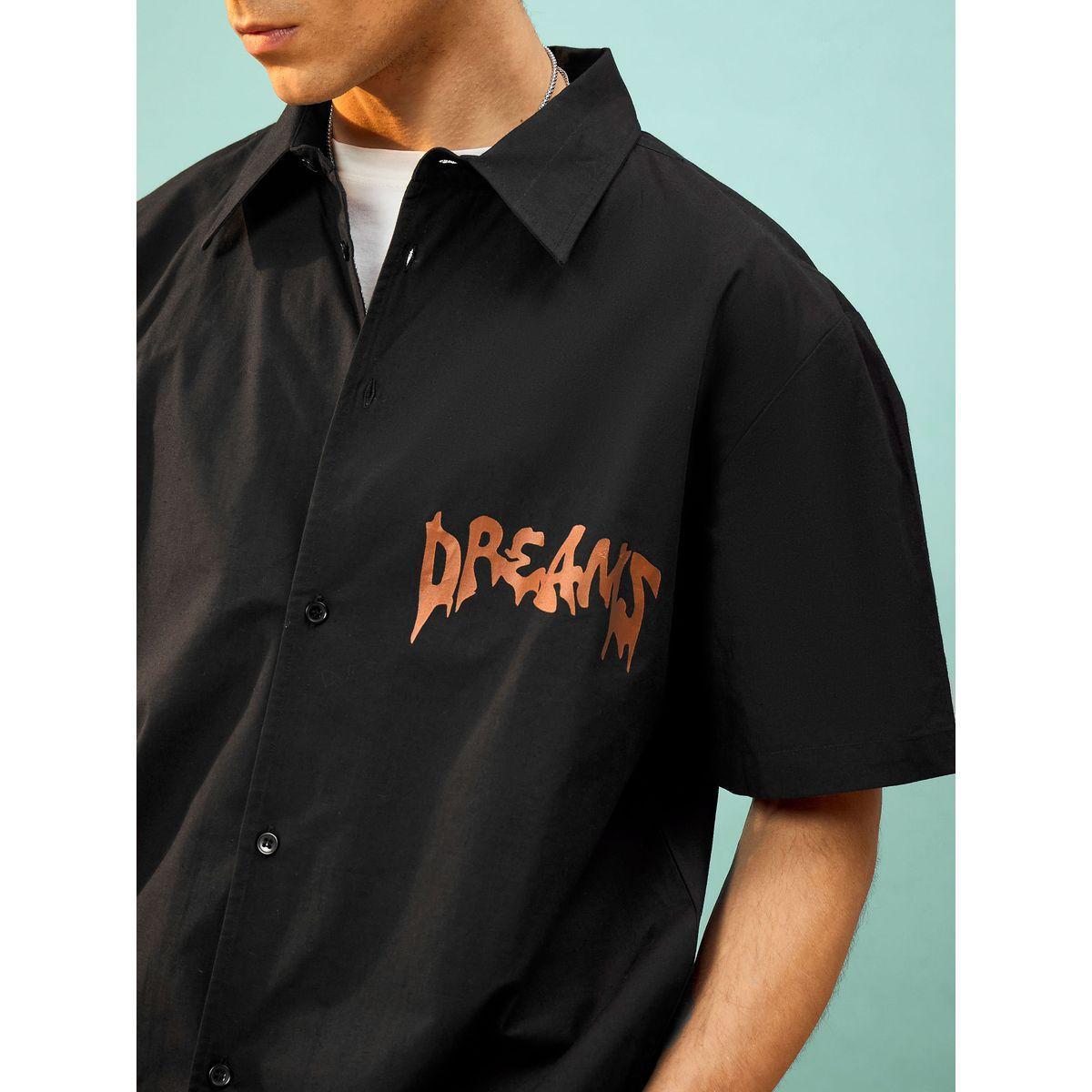 Mascln Sassafras X Styli  Dreams Back Graphic Print Oversized Shirt-men-clothing-shirts-image-4
