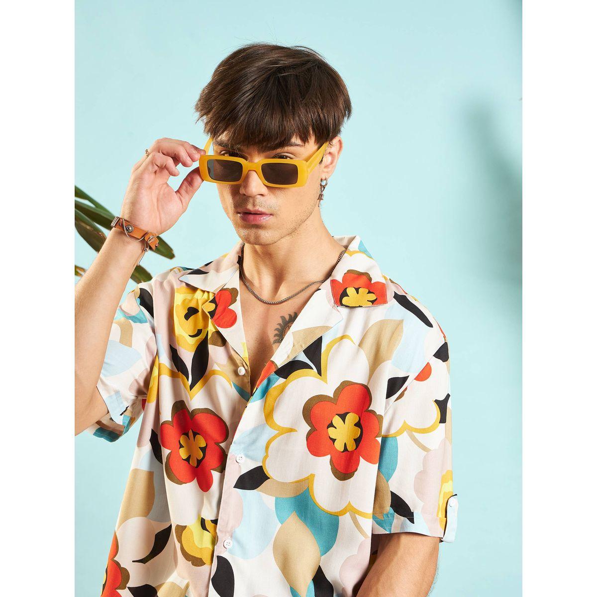 Mascln Sassafras X Styli  Floral Print Relaxed Fit Shirt-men-clothing-shirts-image-4