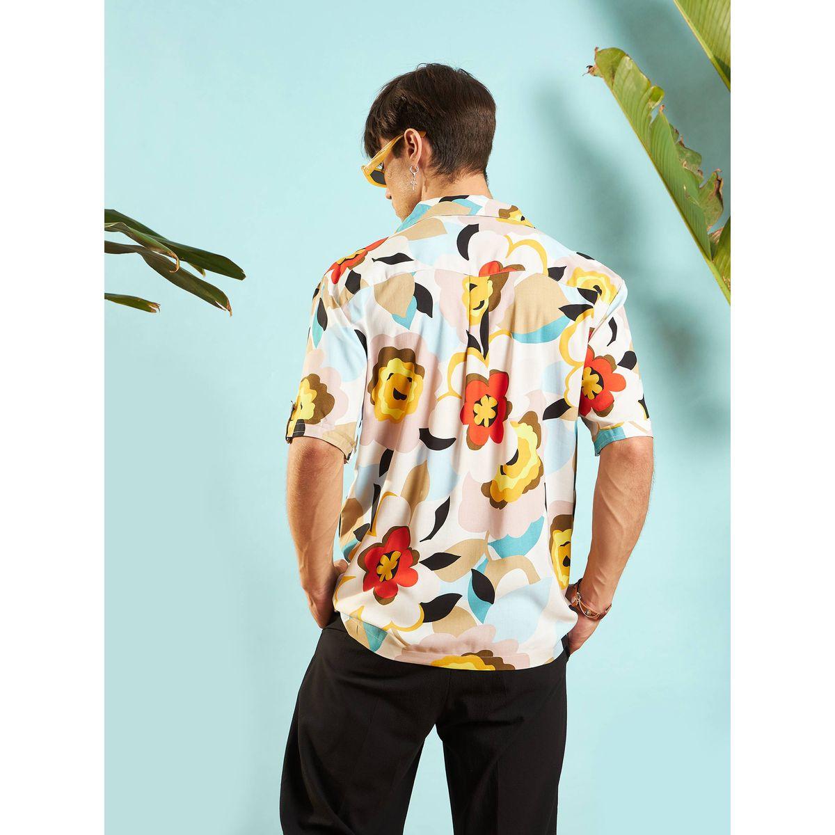 Mascln Sassafras X Styli  Floral Print Relaxed Fit Shirt-men-clothing-shirts-image-5
