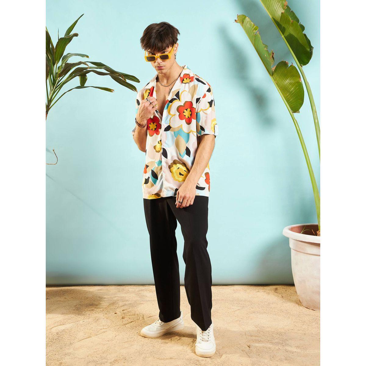 Mascln Sassafras X Styli  Floral Print Relaxed Fit Shirt-men-clothing-shirts-image-6