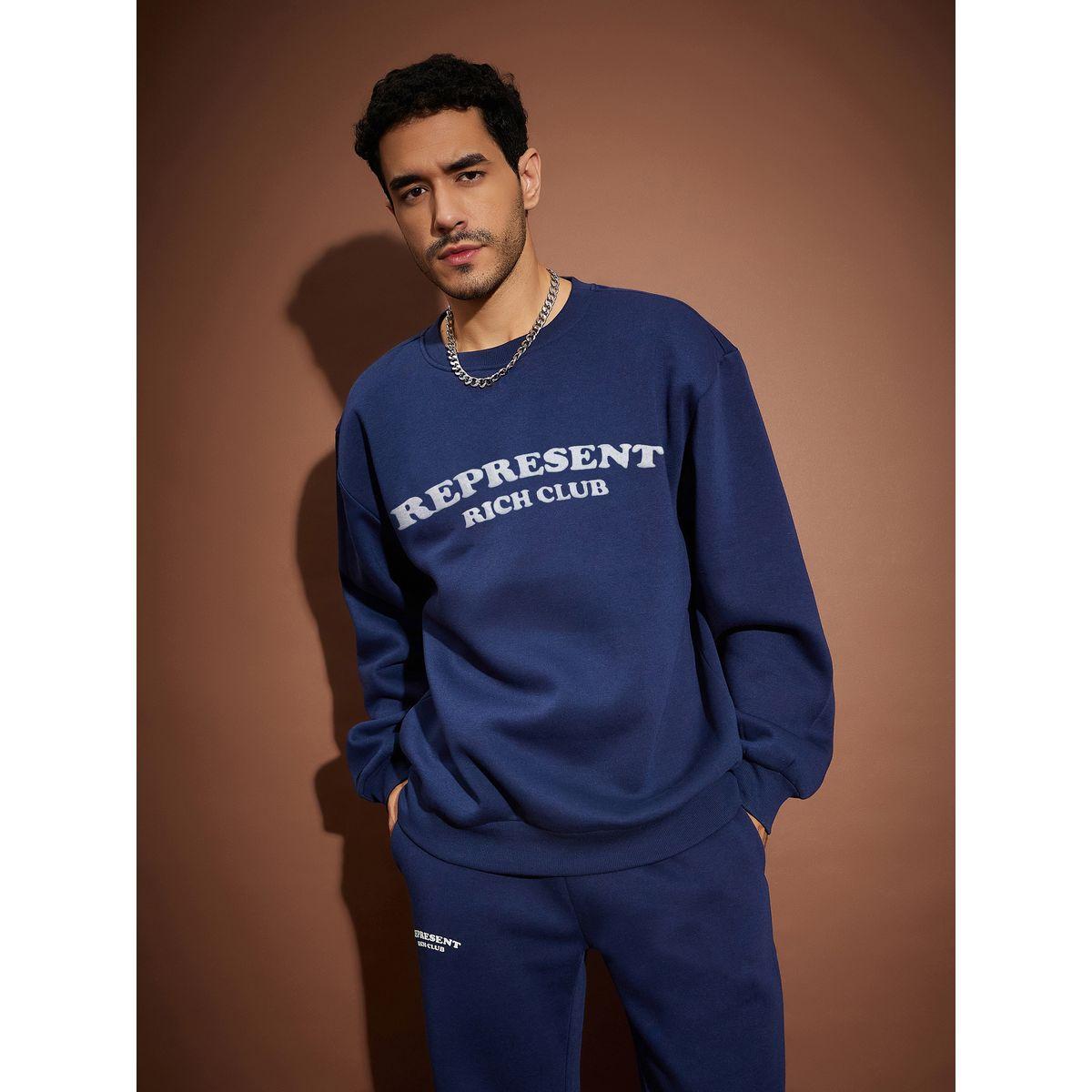 Mascln Sassafras X Styli  Slogan Print Oversized Sweatshirt-men-winterwear-hoodiesandsweatshirts-image-1