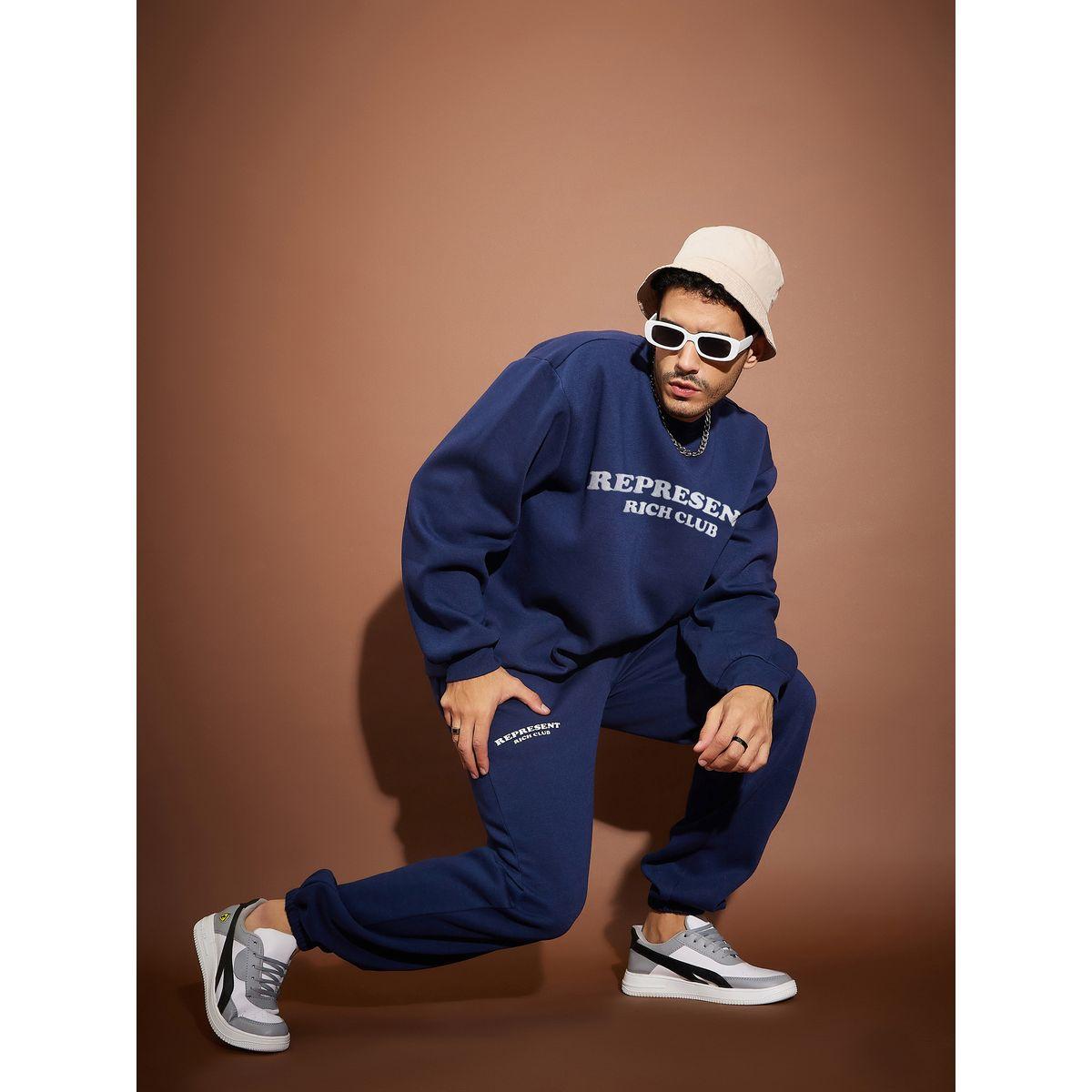 Mascln Sassafras X Styli  Slogan Print Oversized Sweatshirt-men-winterwear-hoodiesandsweatshirts-image-2