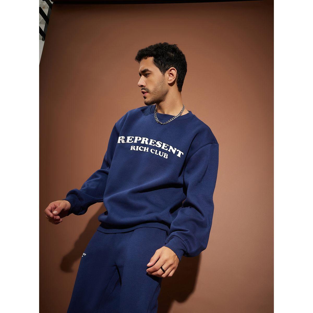 Mascln Sassafras X Styli  Slogan Print Oversized Sweatshirt-men-winterwear-hoodiesandsweatshirts-image-3
