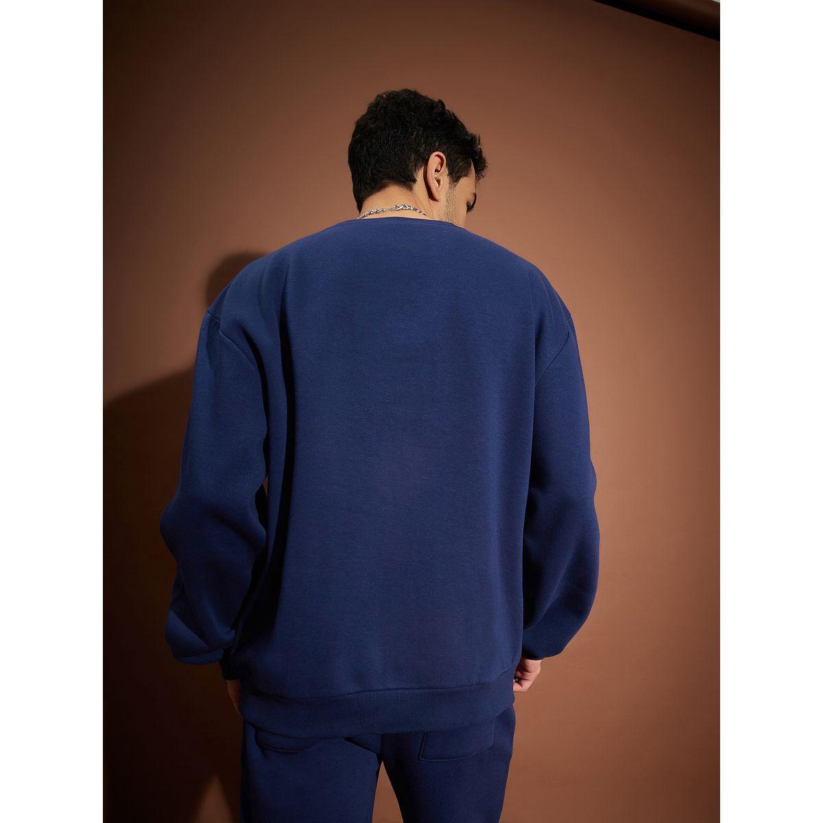 Mascln Sassafras X Styli  Slogan Print Oversized Sweatshirt-men-winterwear-hoodiesandsweatshirts-image-5