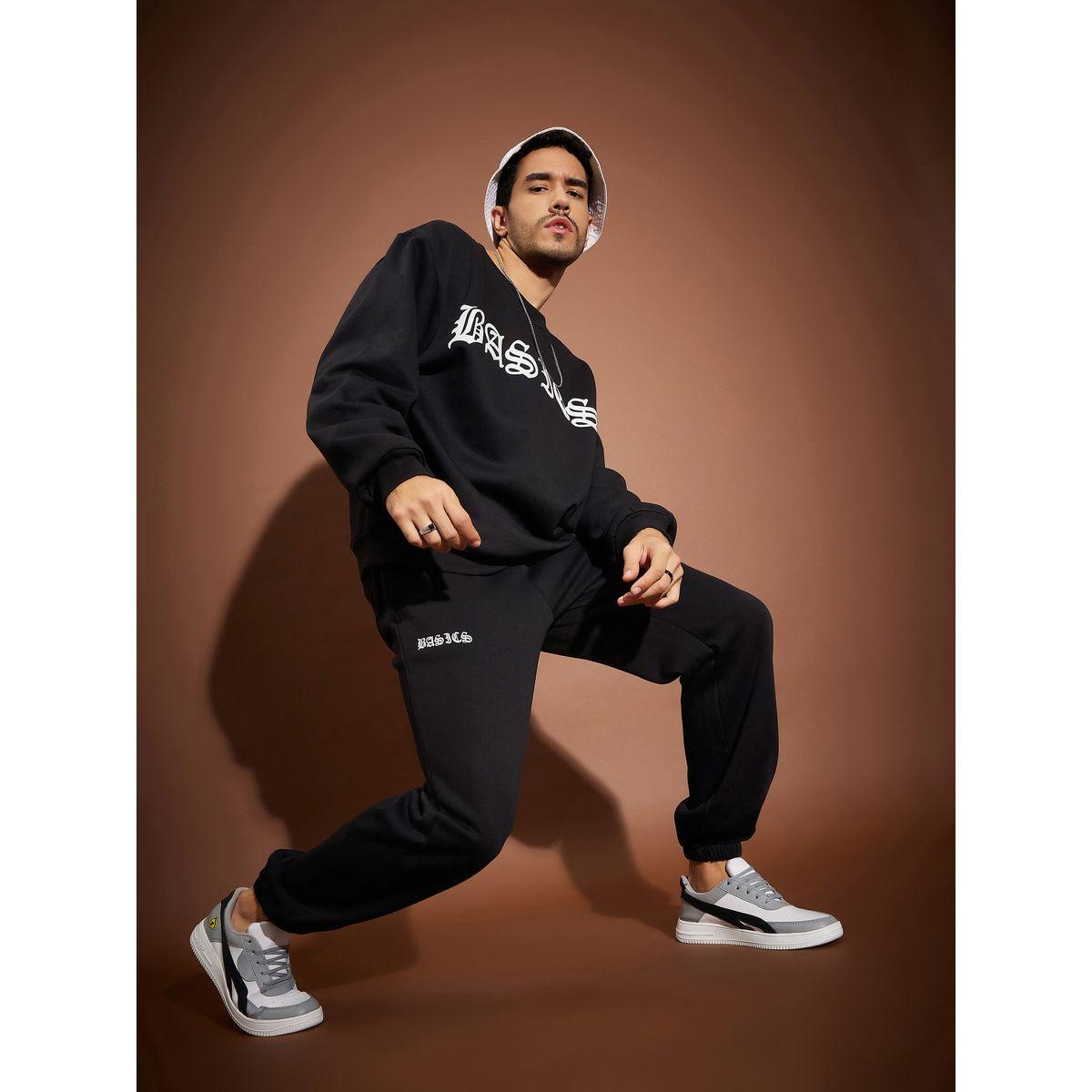 سويت شيرت فضفاض بطبعة كتابة ماسكلن ساسافراس × ستايلي-men-winterwear-hoodiesandsweatshirts-image-6