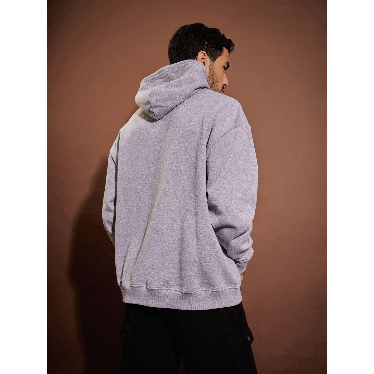 هودي فضفاض مطبع بطبعة كتابة ماسكلن ساسافراس × ستايلي-men-winterwear-hoodiesandsweatshirts-image-5
