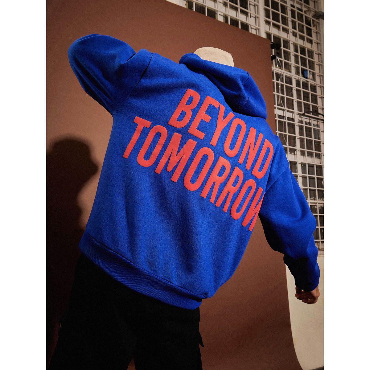 Mascln Sassafras X Styli  Slogan Print Zip Through Oversized Hoodie-men-winterwear-hoodiesandsweatshirts-image-1