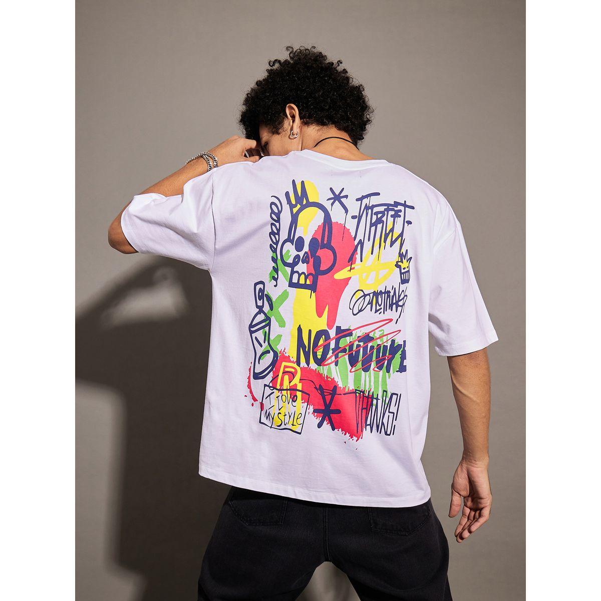Mascln Sassafras X Styli  Minimal Print Round Neck Oversized T-Shirt-men-clothing-tshirtsandpolos-tshirts-image-1
