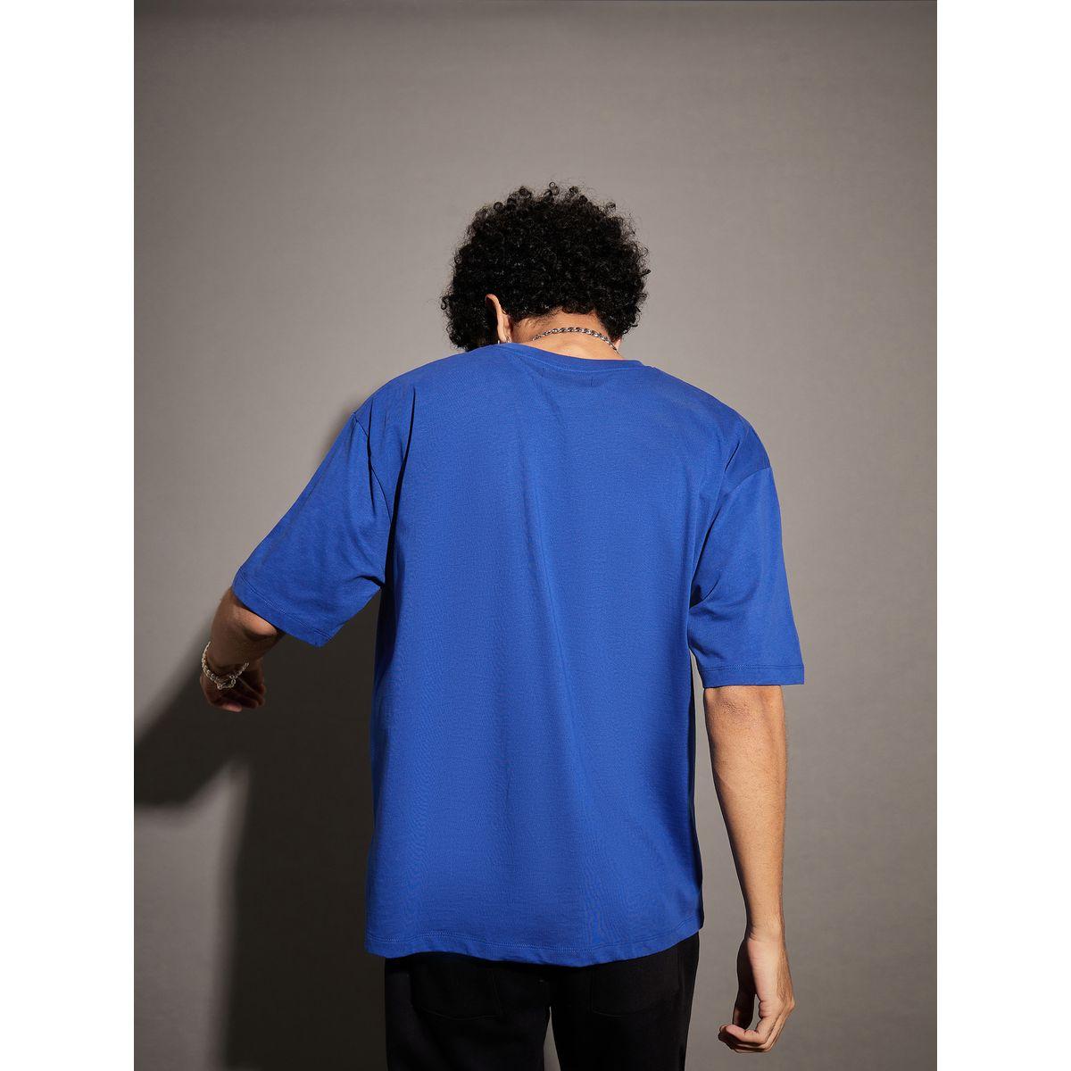 تيشيرت فضفاض مطبع بطبعة جرافيك ماسكلن ساسافراس × ستايلي-men-clothing-tshirtsandpolos-tshirts-image-5