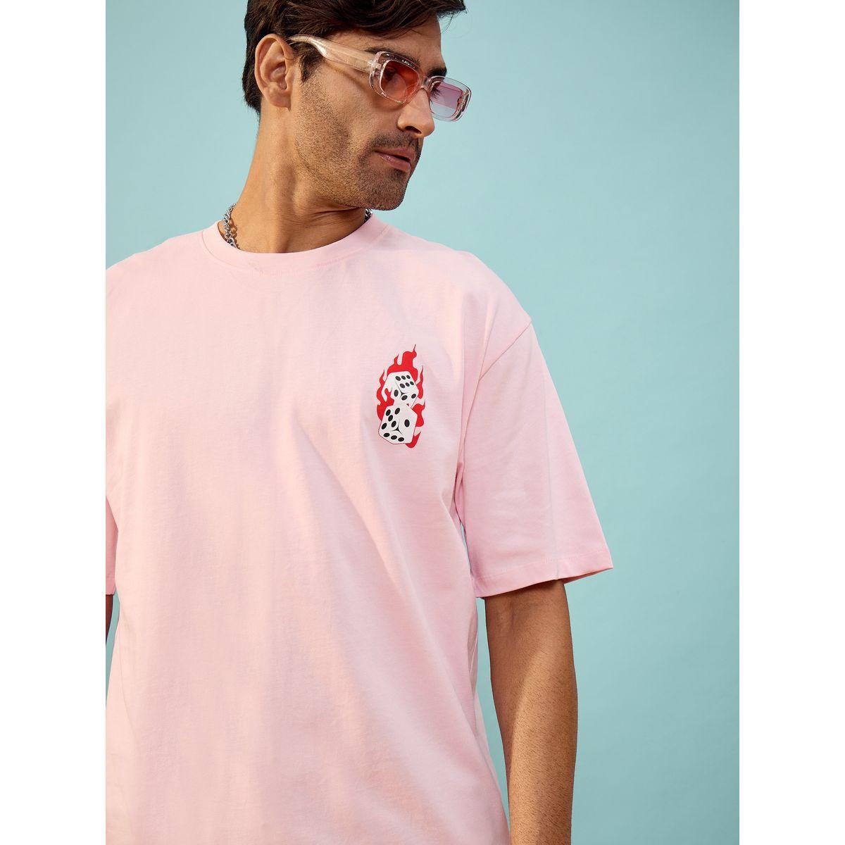 تيشيرت فضفاض مطبع بطبعة جرافيك ماسكلن ساسافراس × ستايلي-men-clothing-tshirtsandpolos-tshirts-image-4