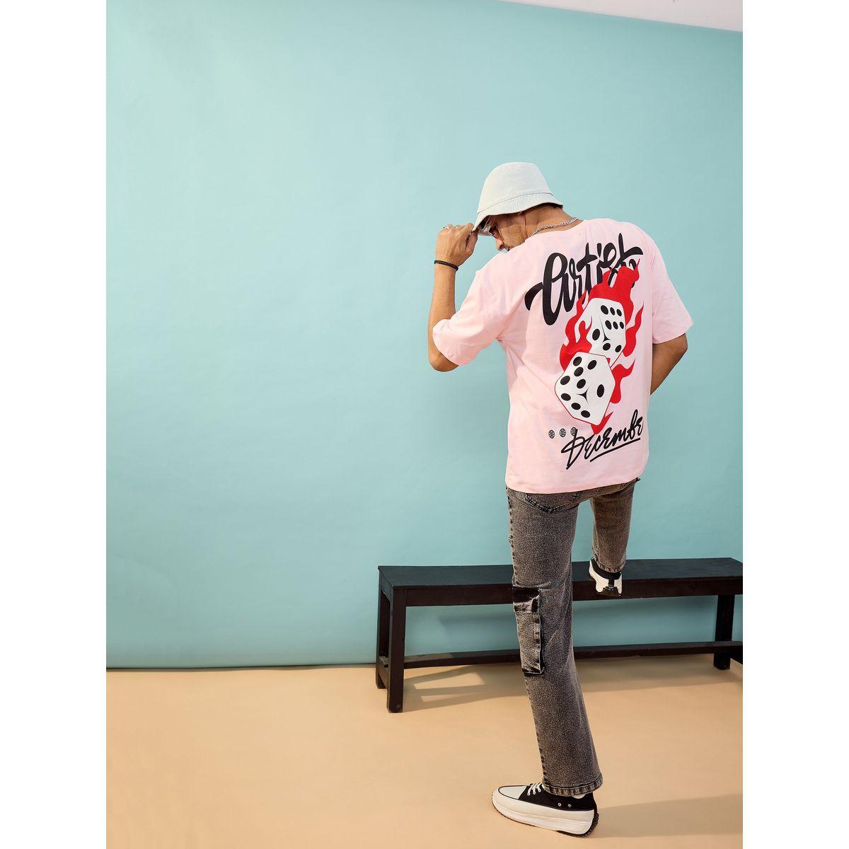 تيشيرت فضفاض مطبع بطبعة جرافيك ماسكلن ساسافراس × ستايلي-men-clothing-tshirtsandpolos-tshirts-image-7