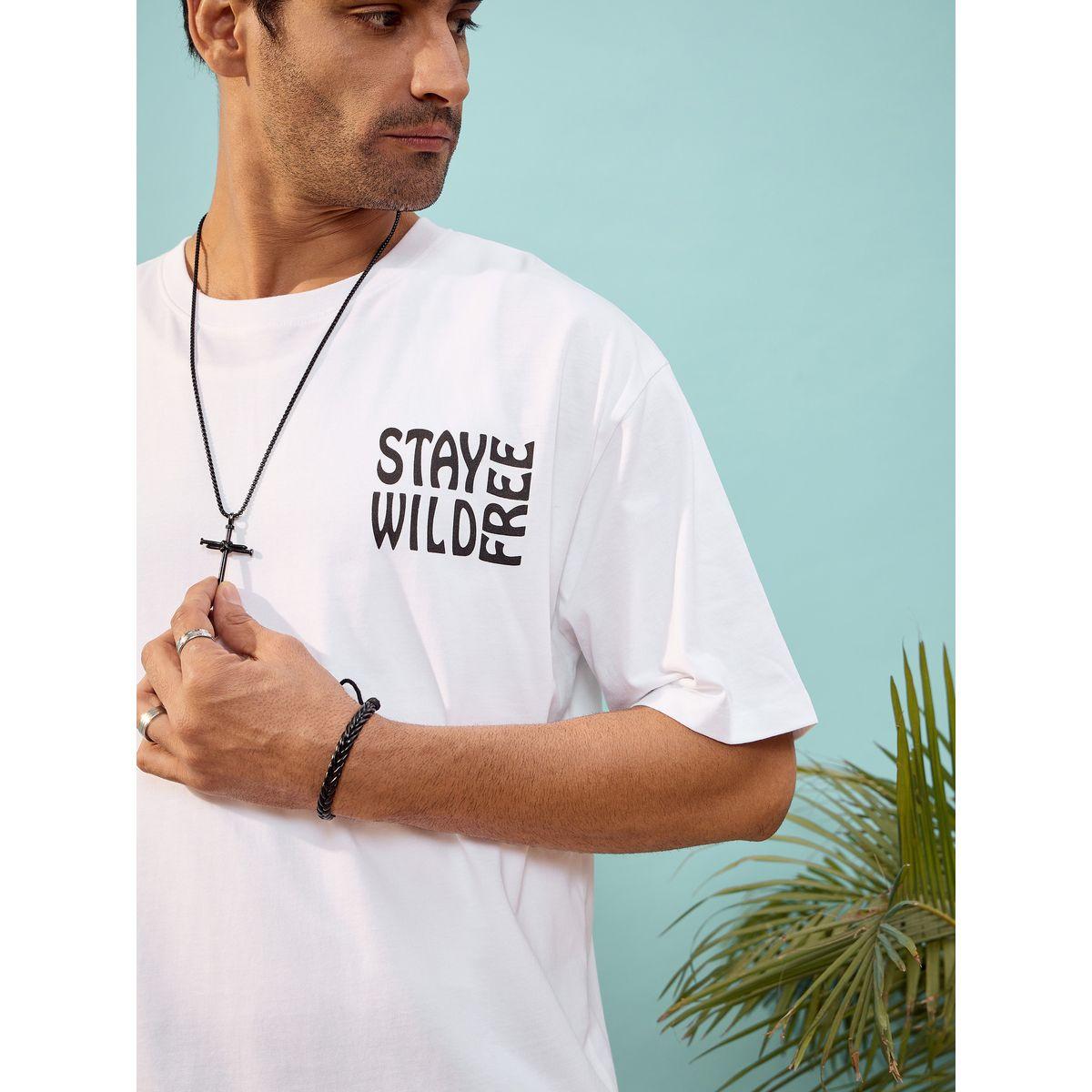 تيشيرت فضفاض مطبع بطبعة جرافيك ماسكلن ساسافراس × ستايلي-men-clothing-tshirtsandpolos-tshirts-image-4