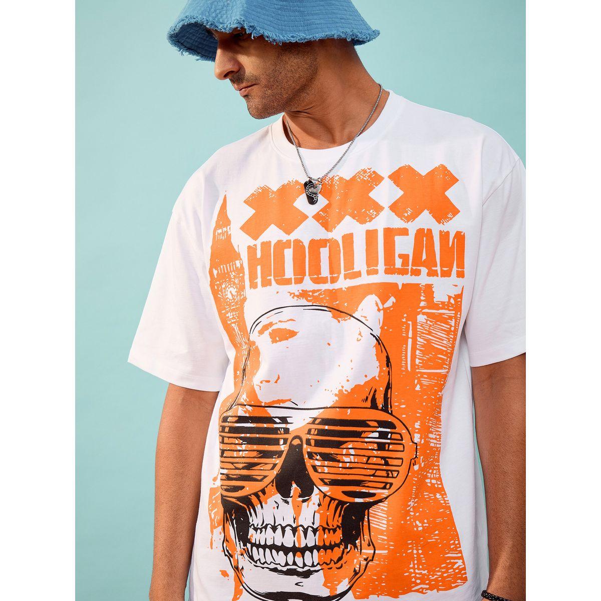 تيشيرت فضفاض مطبع بطبعة جرافيك ماسكلن ساسافراس × ستايلي-men-clothing-tshirtsandpolos-tshirts-image-3