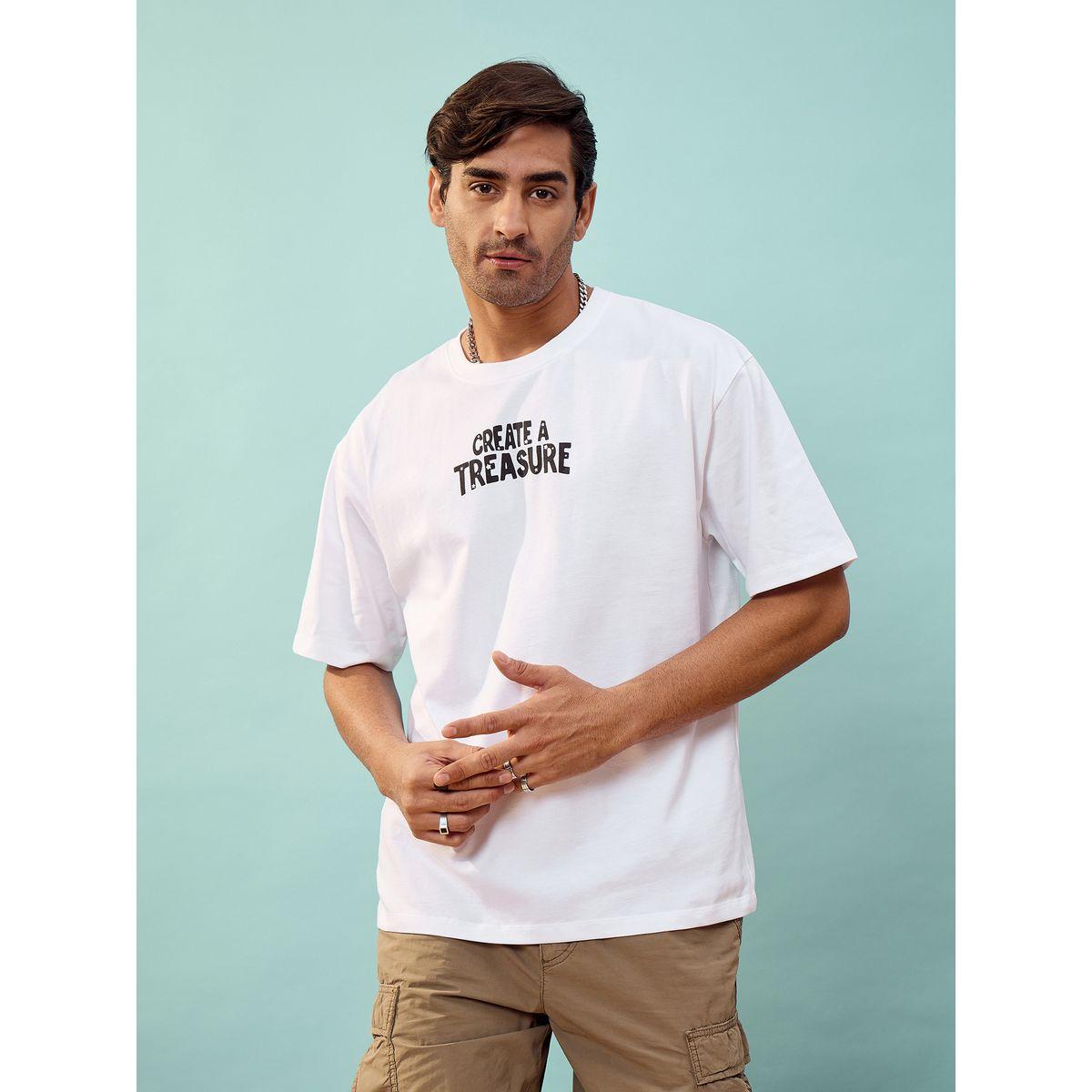 تيشيرت فضفاض مطبع بطبعة جرافيك ماسكلن ساسافراس × ستايلي-men-clothing-tshirtsandpolos-tshirts-image-2