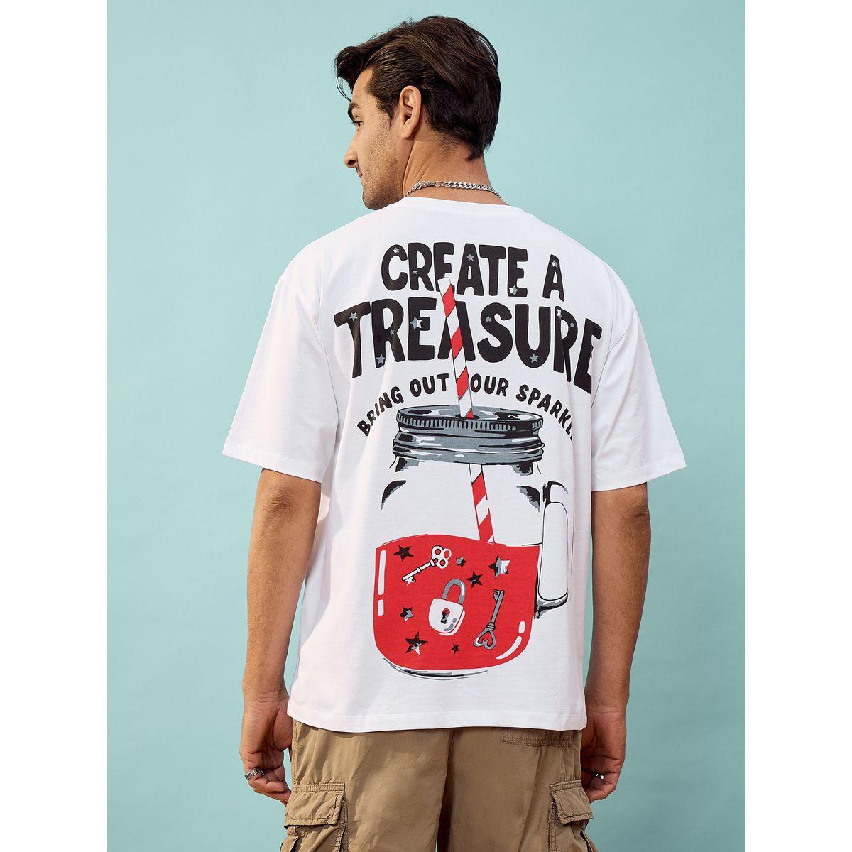 تيشيرت فضفاض مطبع بطبعة جرافيك ماسكلن ساسافراس × ستايلي-men-clothing-tshirtsandpolos-tshirts-image-5