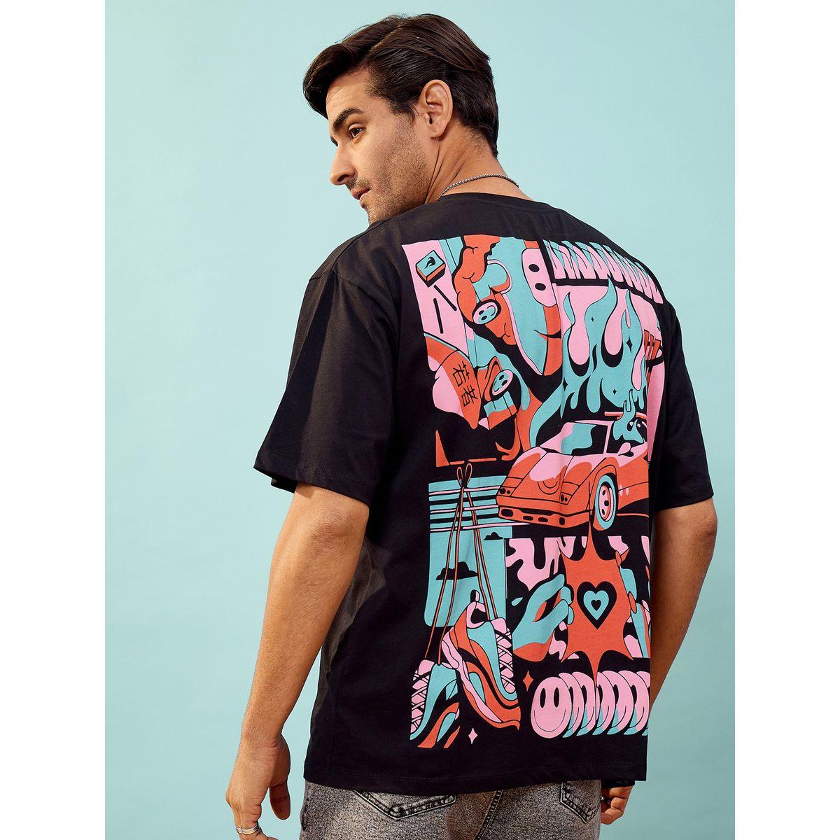 Mascln Sassafras X Styli  Car Print Oversized T-Shirt-men-clothing-tshirtsandpolos-tshirts-image-5