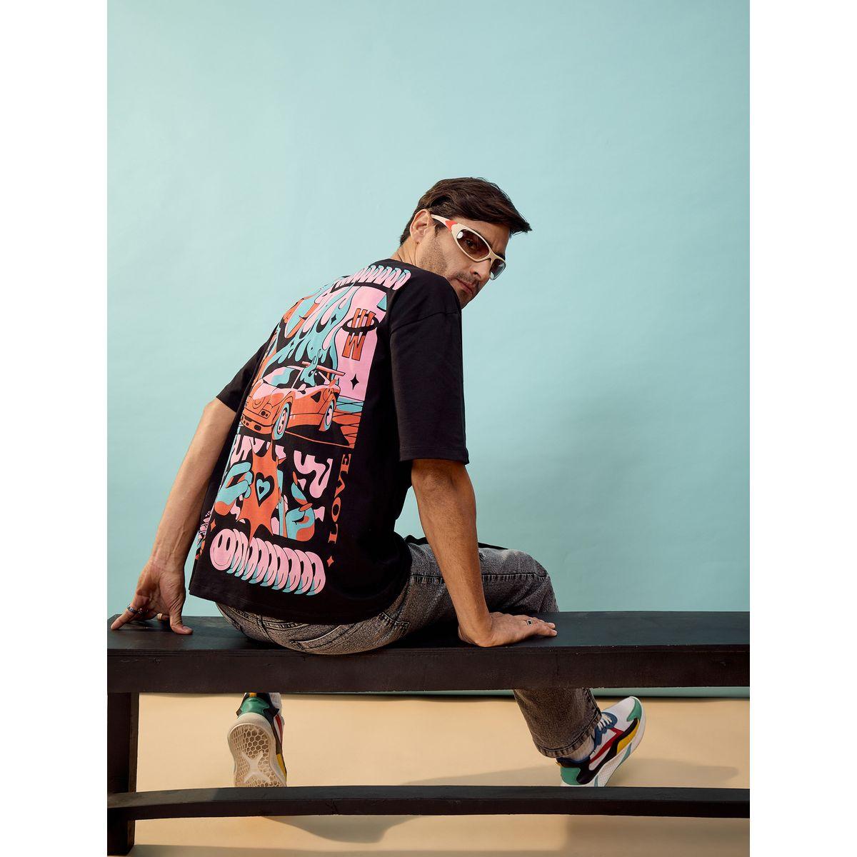 Mascln Sassafras X Styli  Car Print Oversized T-Shirt-men-clothing-tshirtsandpolos-tshirts-image-6