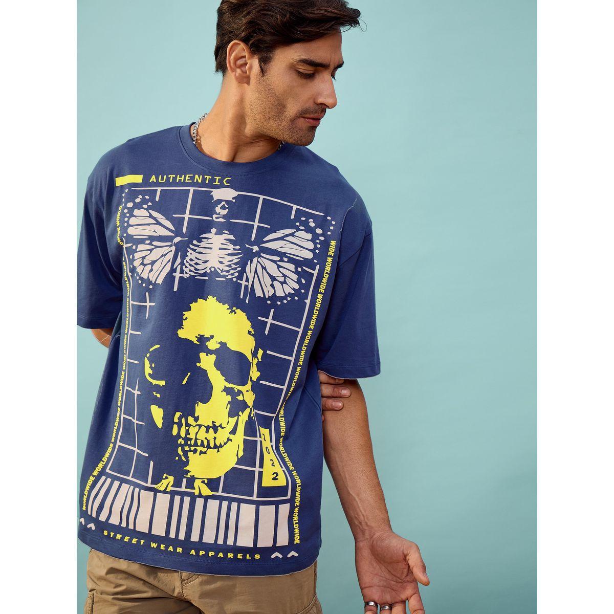 Mascln Sassafras X Styli  Front Graphic Print Oversized T-Shirt-men-clothing-tshirtsandpolos-tshirts-image-1