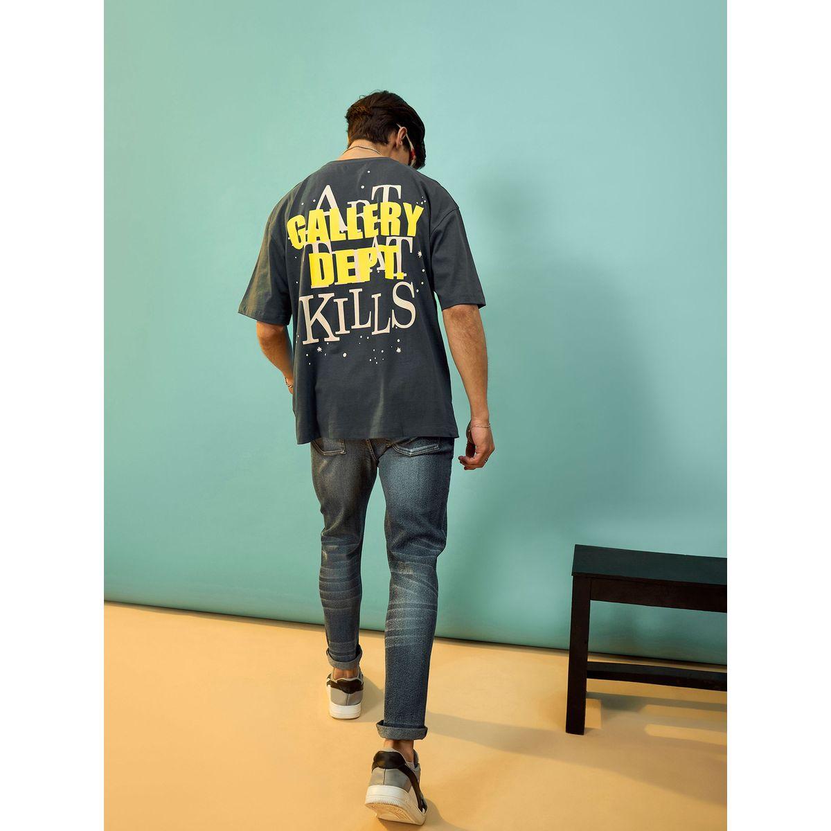 تيشيرت فضفاض مطبع بطبعة جرافيك ماسكلن ساسافراس × ستايلي-men-clothing-tshirtsandpolos-tshirts-image-5