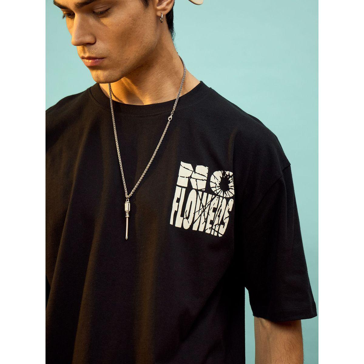 تيشيرت فضفاض مطبع بطبعة جرافيك ماسكلن ساسافراس × ستايلي-men-clothing-tshirtsandpolos-tshirts-image-4