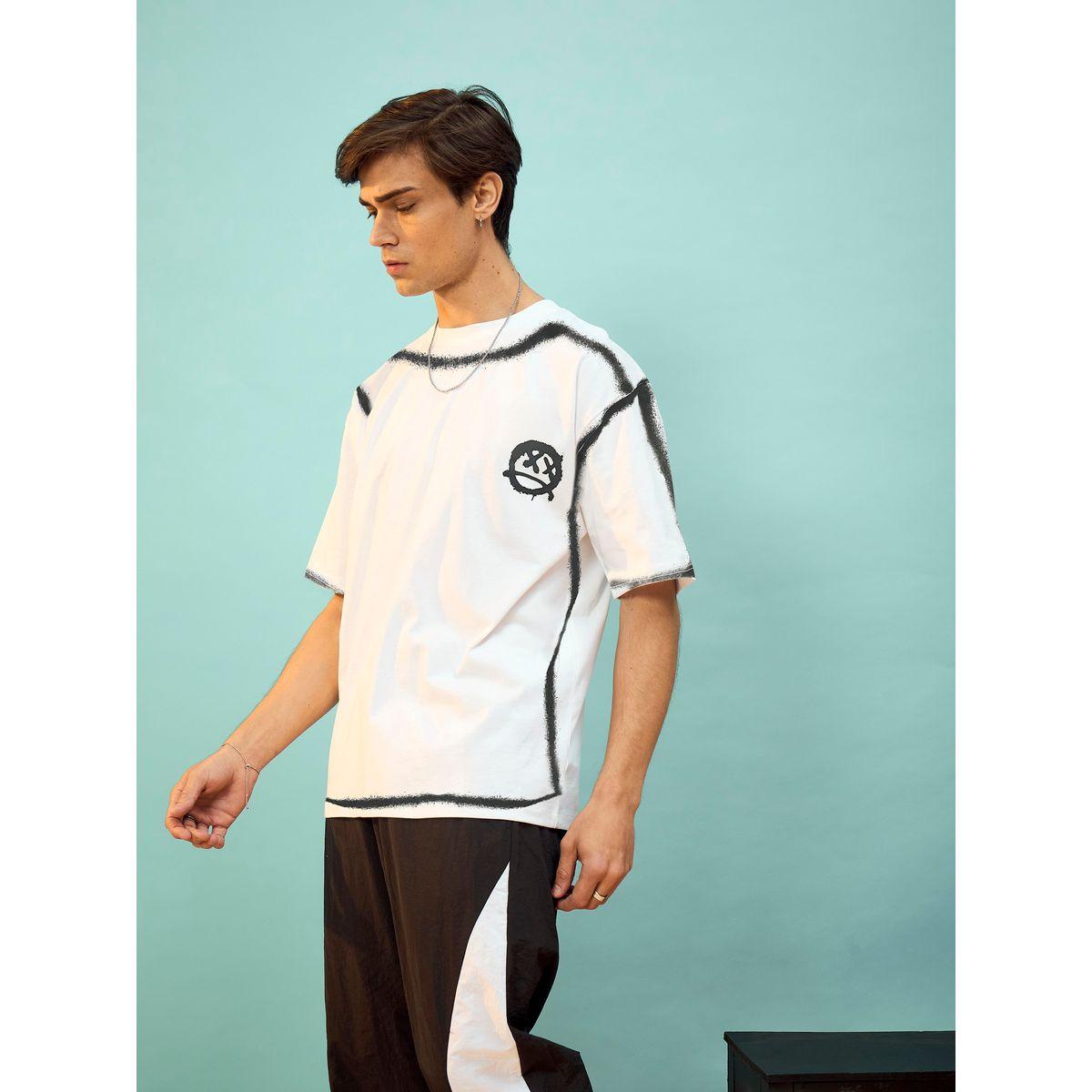 Mascln Sassafras X Styli  Printed Panel Oversized T-Shirt-men-clothing-tshirtsandpolos-tshirts-image-3