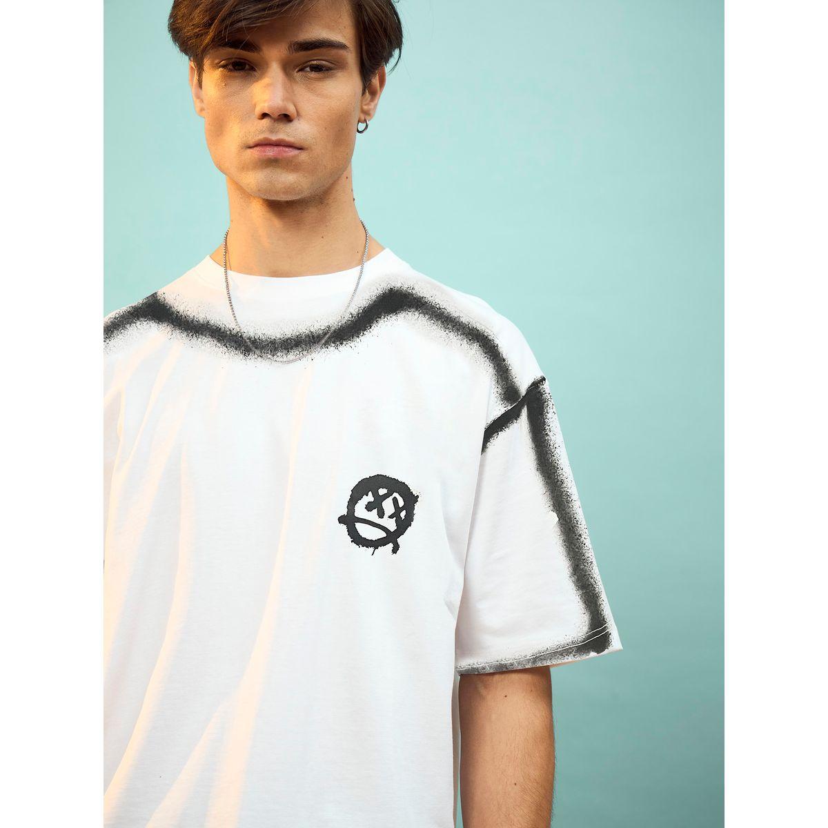 Mascln Sassafras X Styli  Printed Panel Oversized T-Shirt-men-clothing-tshirtsandpolos-tshirts-image-4