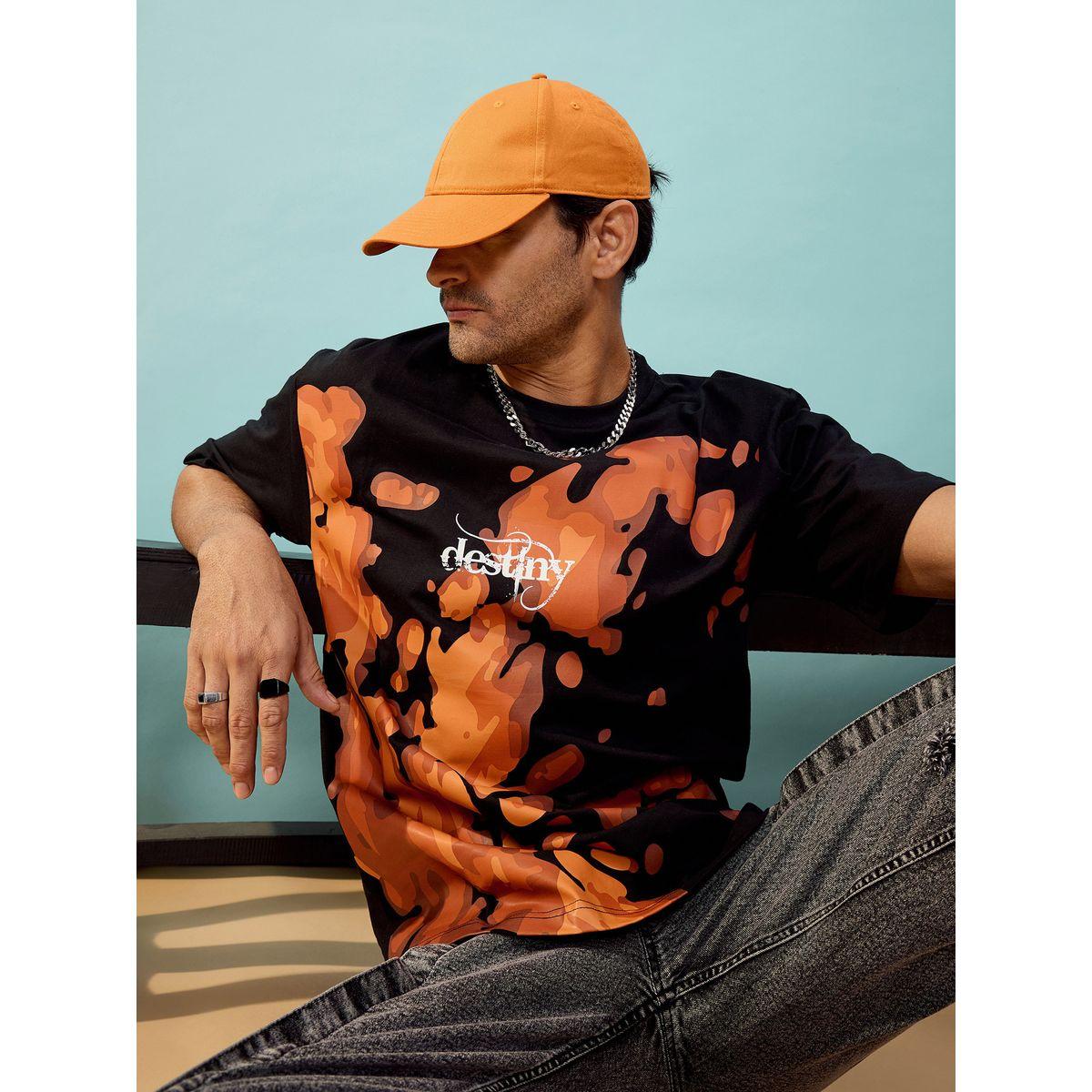 Mascln Sassafras X Styli  Destiny Graphic Print Oversized T-Shirt-men-clothing-tshirtsandpolos-tshirts-image-1