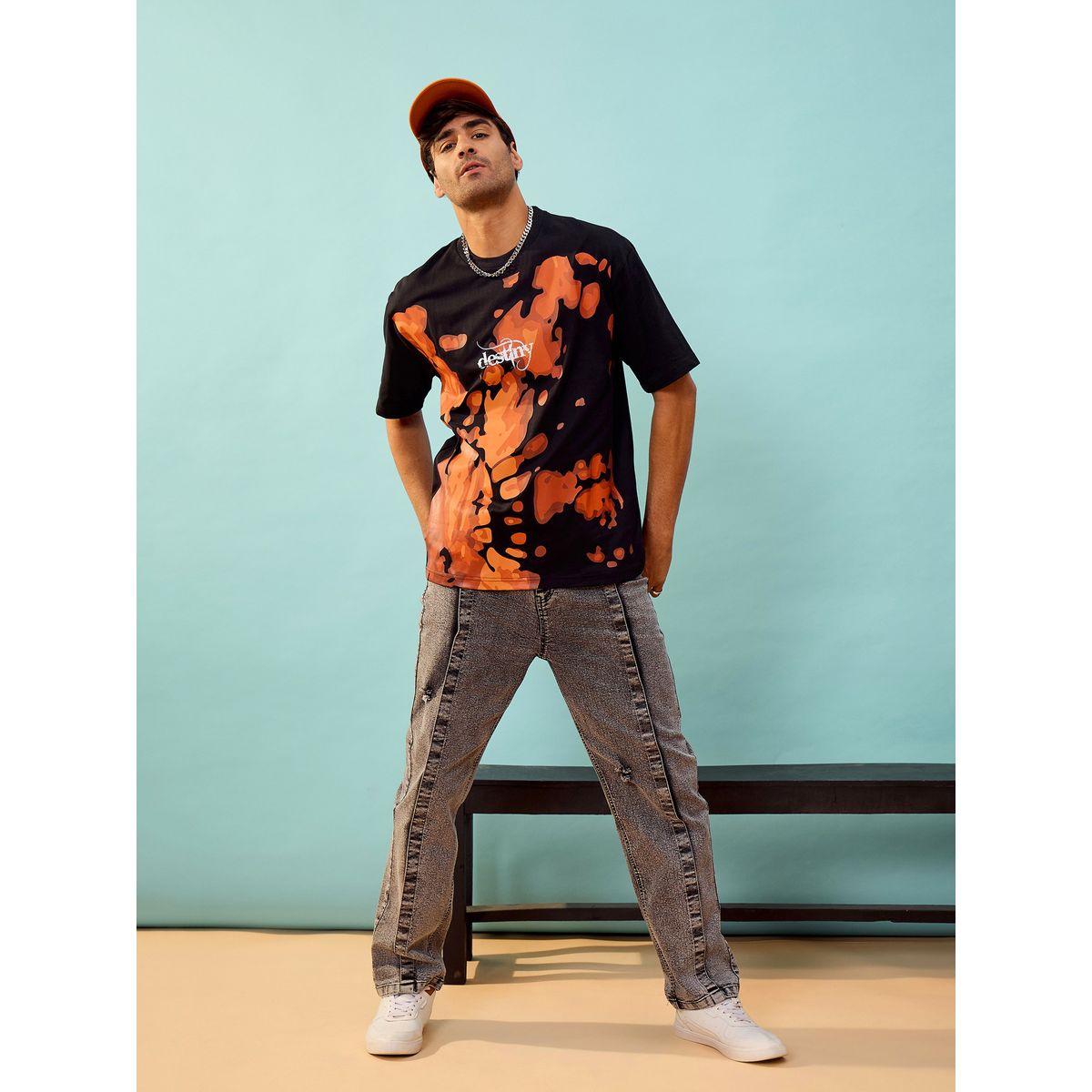 Mascln Sassafras X Styli  Destiny Graphic Print Oversized T-Shirt-men-clothing-tshirtsandpolos-tshirts-image-3