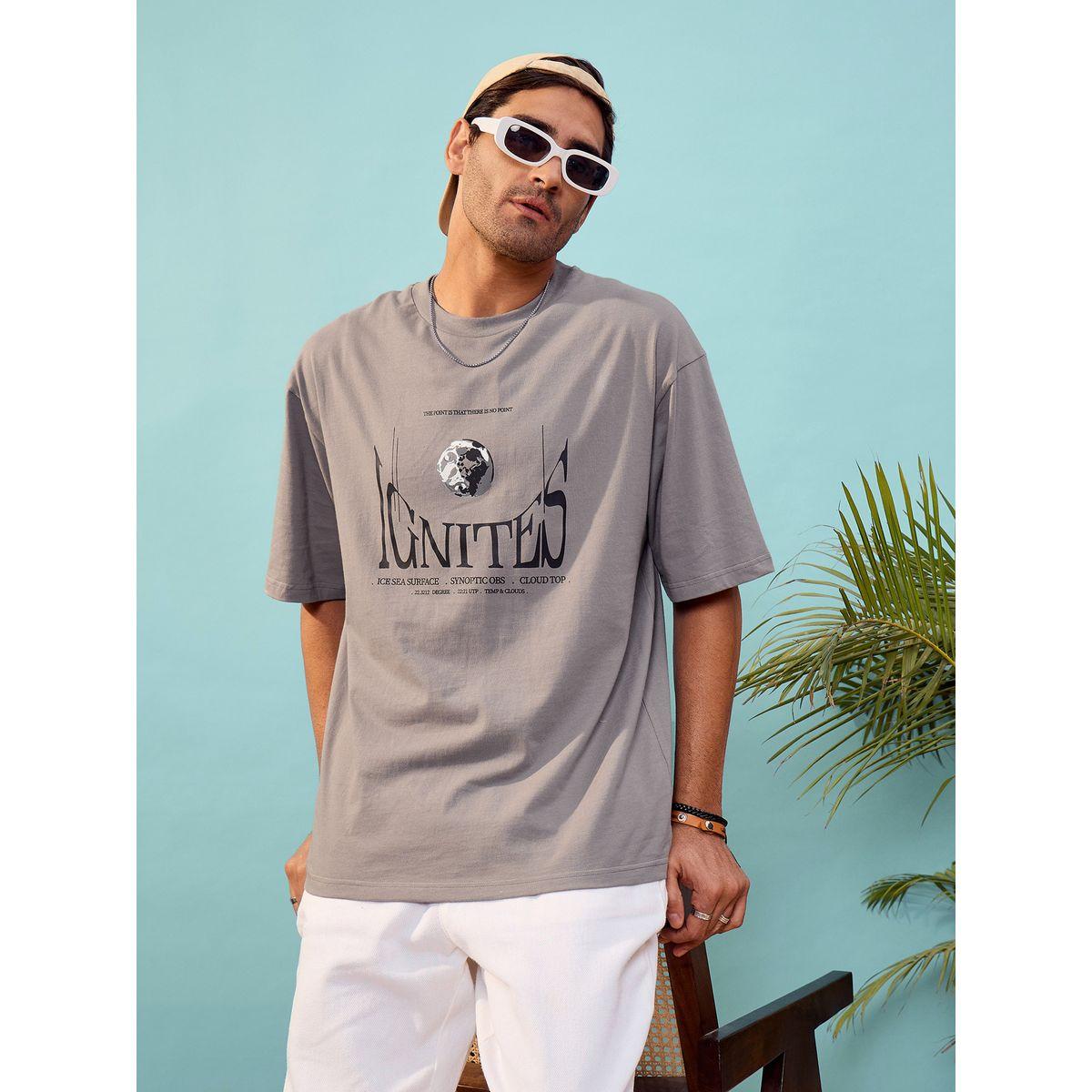 تيشيرت فضفاض مطبع بطبعة جرافيك ماسكلن ساسافراس × ستايلي-men-clothing-tshirtsandpolos-tshirts-image-4