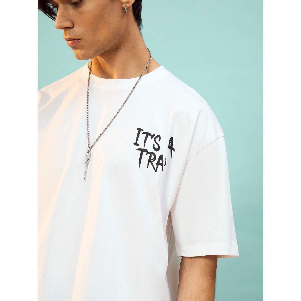 تيشيرت فضفاض مطبع بطبعة جرافيك ماسكلن ساسافراس × ستايلي-men-clothing-tshirtsandpolos-tshirts-image-4