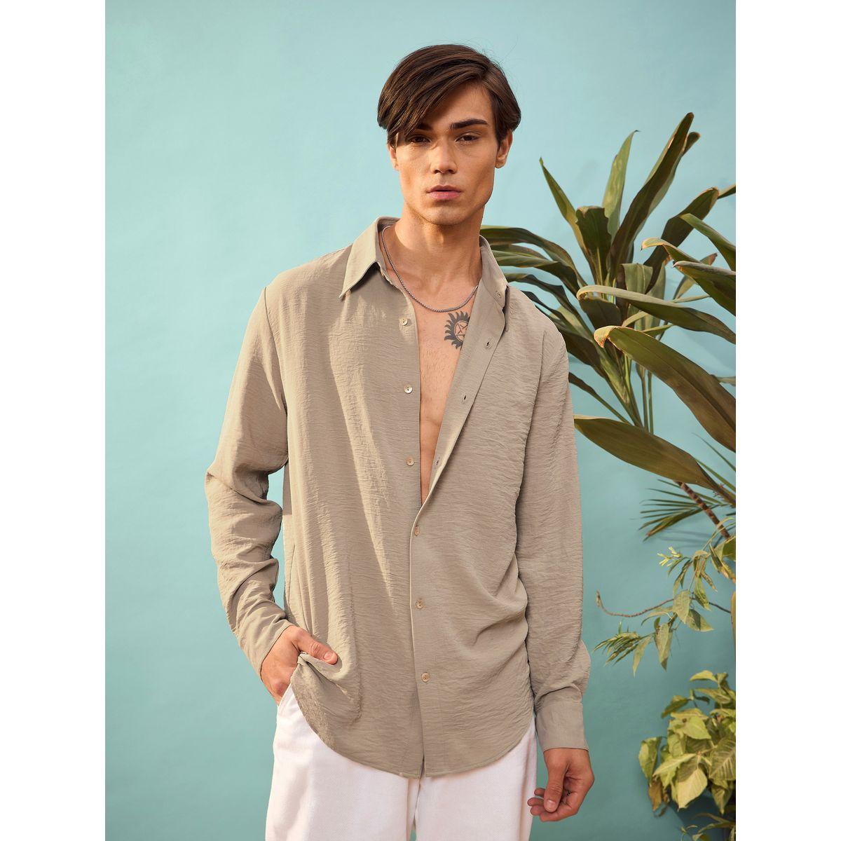 Mascln Sassafras X Styli  Textured Relaxed Fit Shirt-men-clothing-shirts-image-1
