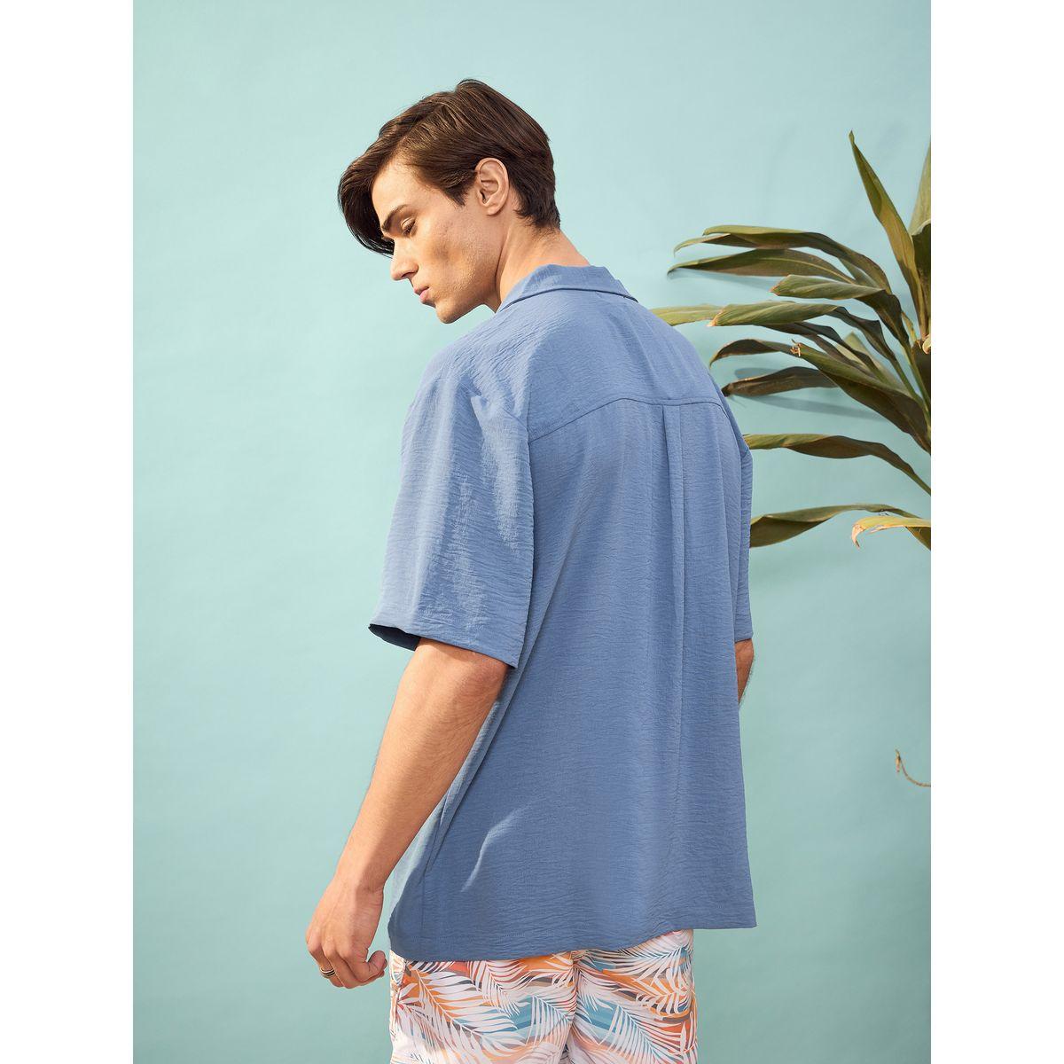 Mascln Sassafras X Styli  Notch Collar Relaxed Fit Shirt-men-clothing-shirts-image-5