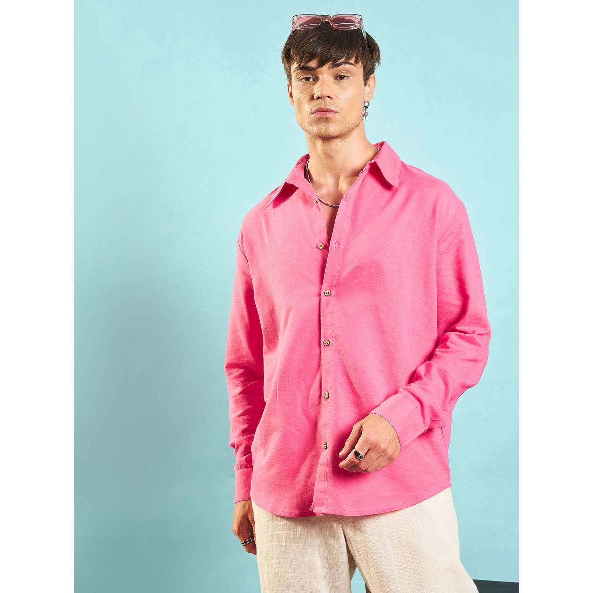 Mascln Sassafras X Styli  Linen Flex Relaxed Fit Shirt-men-clothing-shirts-image-1