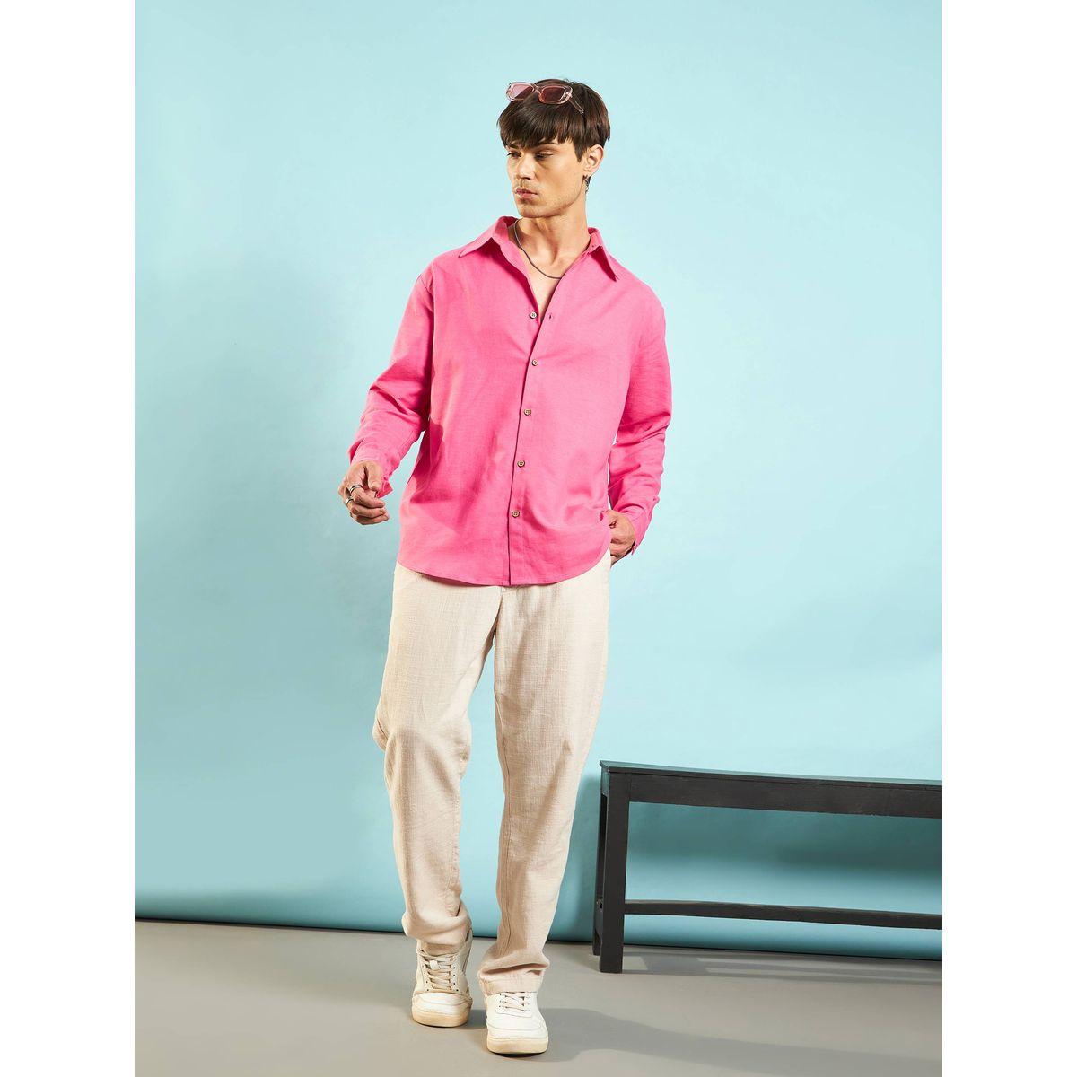Mascln Sassafras X Styli  Linen Flex Relaxed Fit Shirt-men-clothing-shirts-image-2