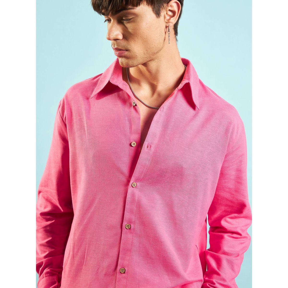 Mascln Sassafras X Styli  Linen Flex Relaxed Fit Shirt-men-clothing-shirts-image-4