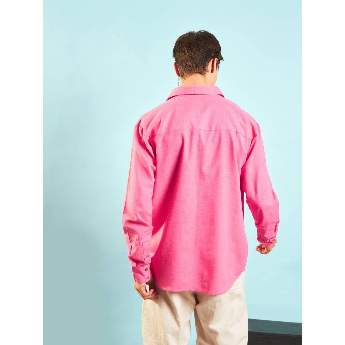 Mascln Sassafras X Styli  Linen Flex Relaxed Fit Shirt-men-clothing-shirts-image-5