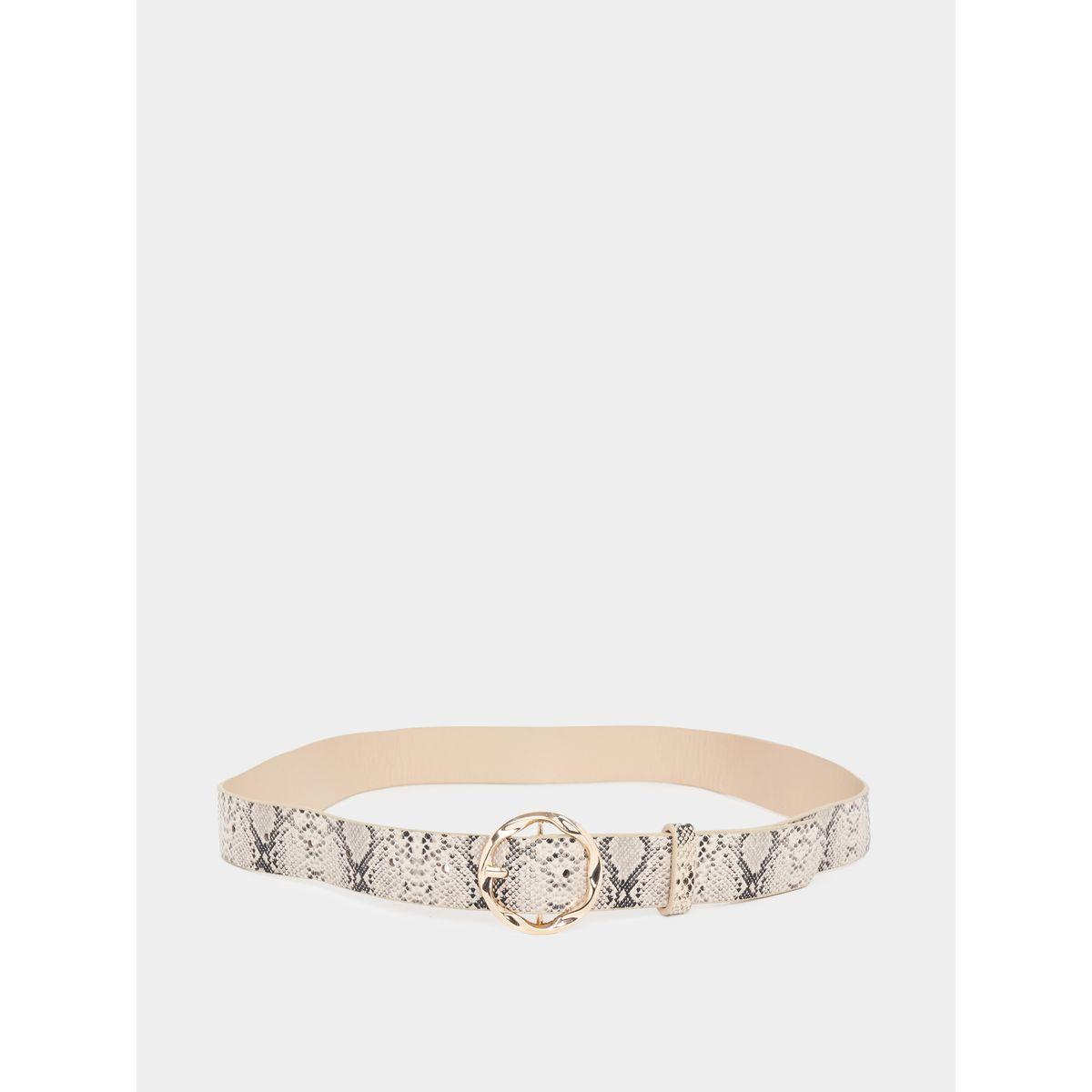 Styli Snakeskin Print Belt-women-clothingaccessories-belts-image-2