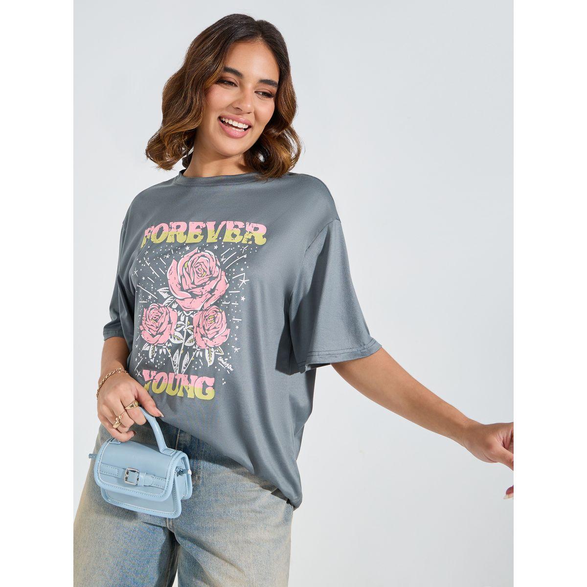 Styli Oversized Rose Graphic Print T-Shirt-women-clothing-tshirts-image-5