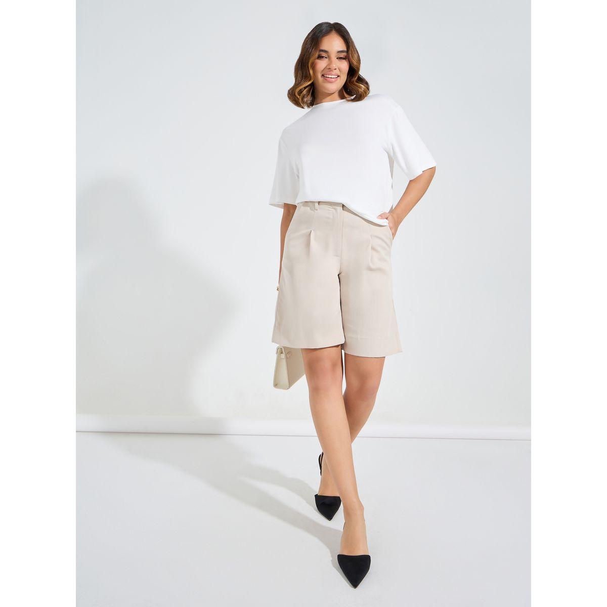 تيشيرت فضفاض مطبع بطبعة جرافيك-women-clothing-tshirts-image-2