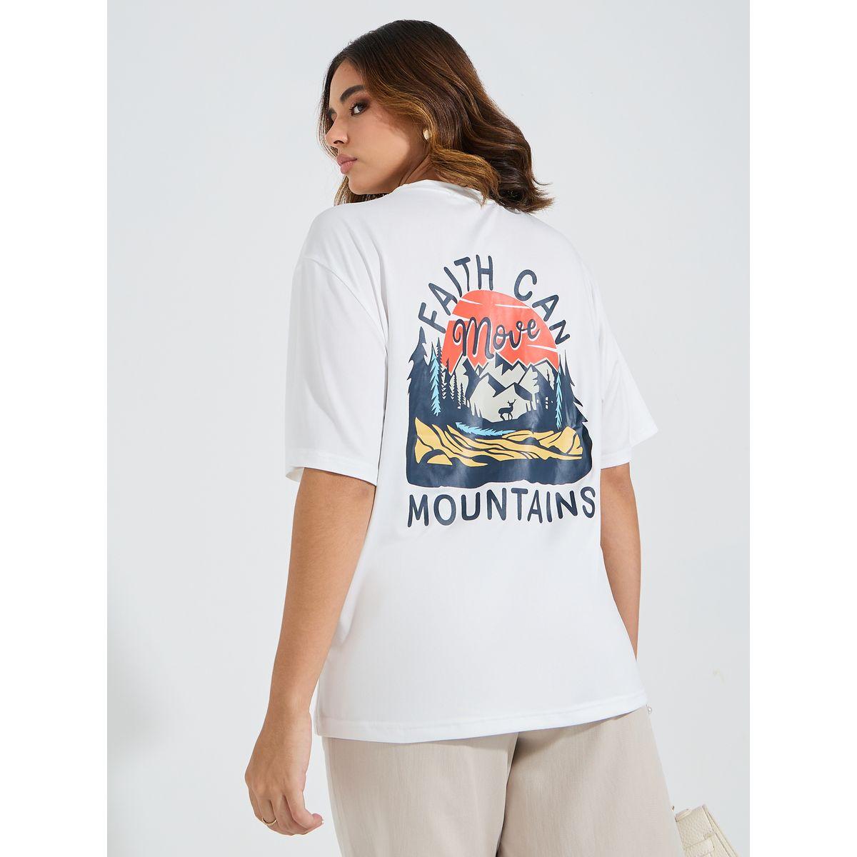 Styli Oversized Back Graphic Print T-Shirt-women-clothing-tshirts-image-5