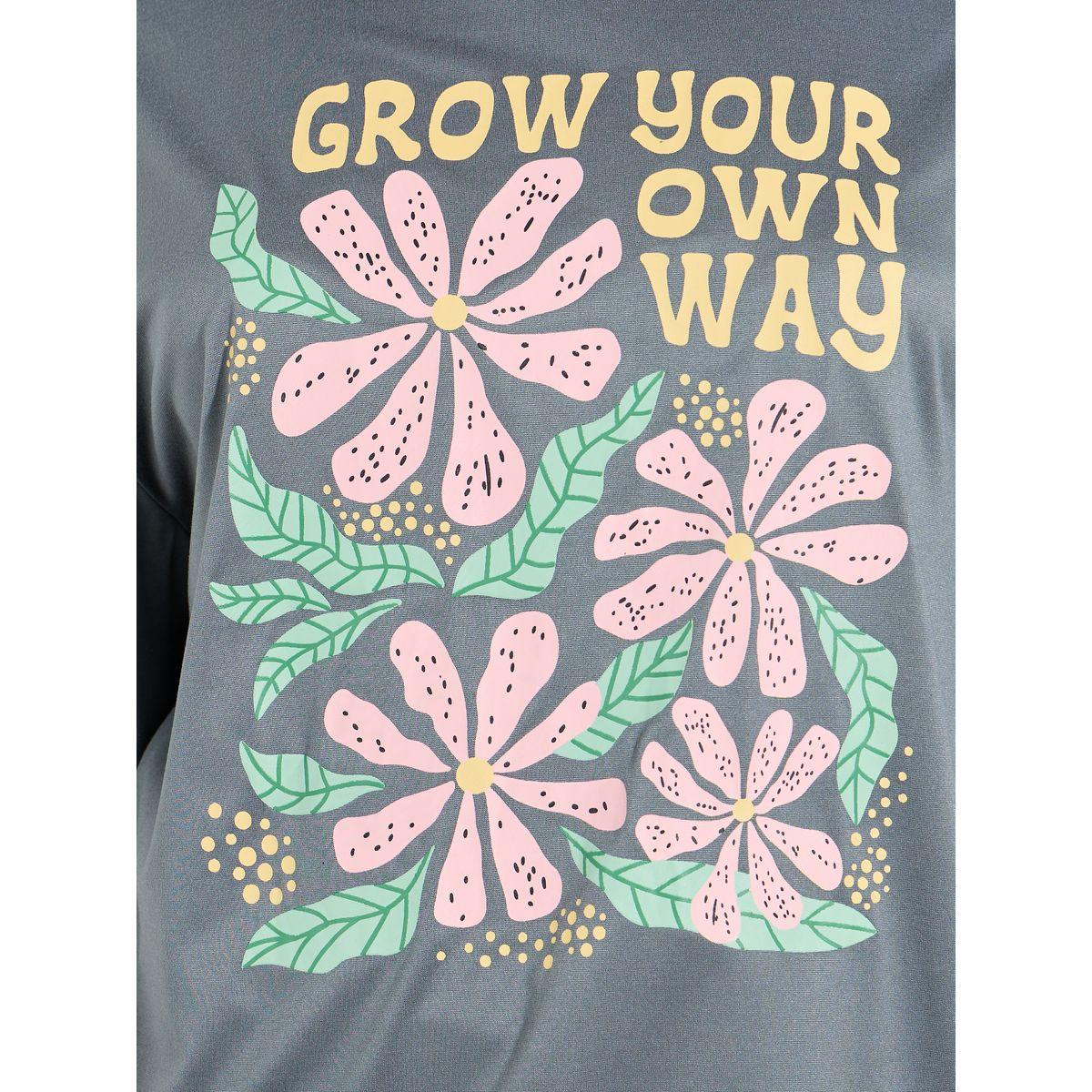 تيشيرت فضفاض مطبع بطبعة جرافيك-women-clothing-tshirts-image-4