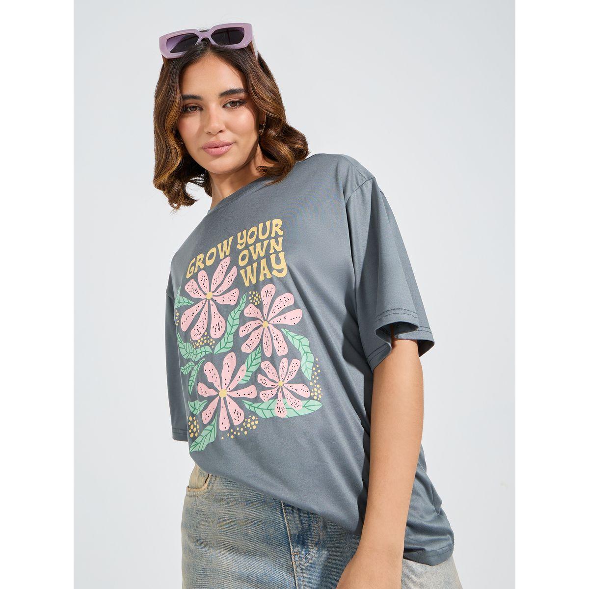 Styli Oversized Floral Graphic Print T-Shirt-women-clothing-tshirts-image-5