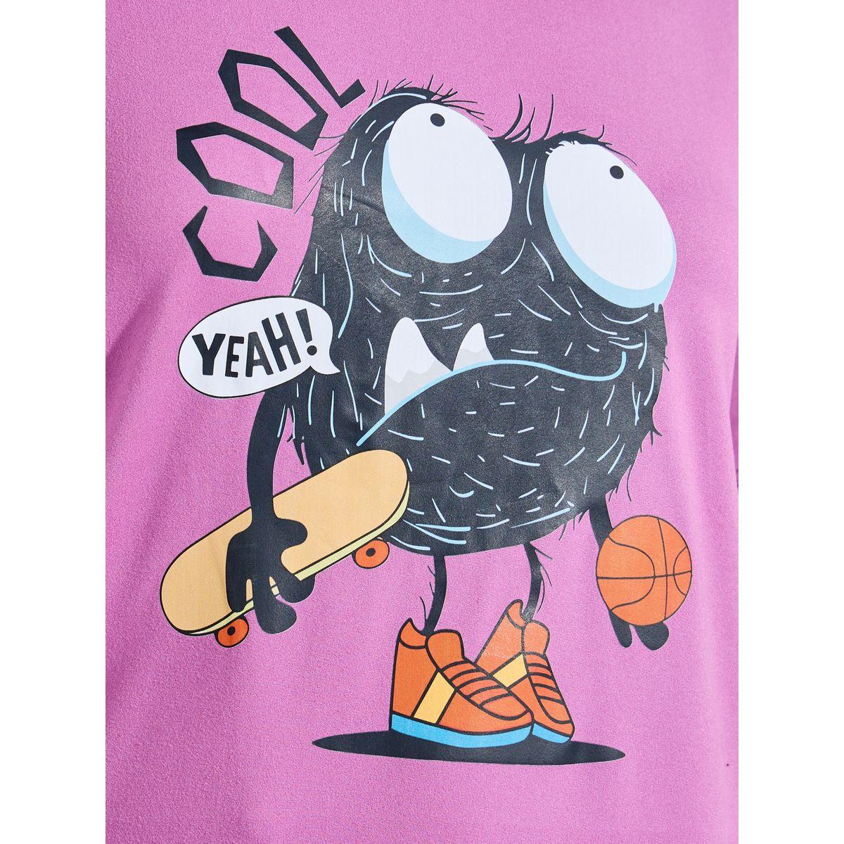 Styli Oversized Monster Graphic Print T-Shirt-women-clothing-tshirts-image-4