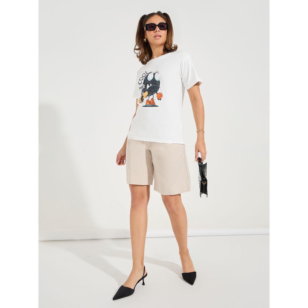 Styli Oversized Monster Graphic Print T-Shirt-women-clothing-tshirts-image-2