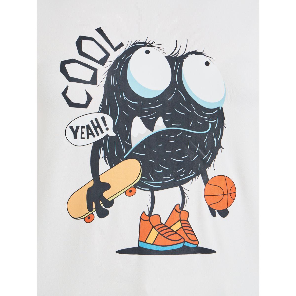 Styli Oversized Monster Graphic Print T-Shirt-women-clothing-tshirts-image-4