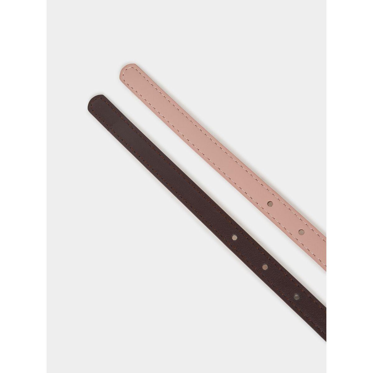 مجموعة من 2 حزام خصر كاجوال-women-clothingaccessories-belts-image-2