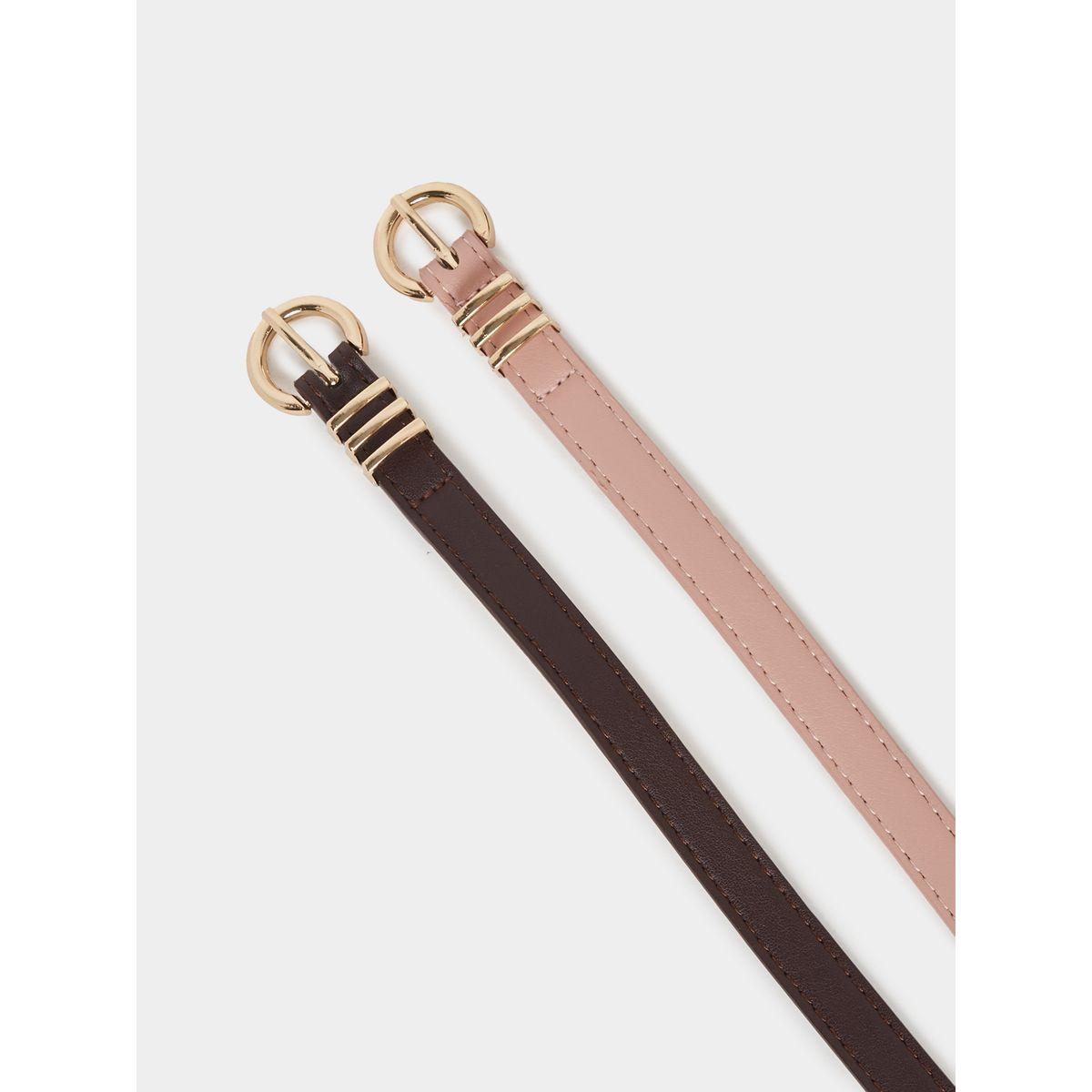 مجموعة من 2 حزام خصر كاجوال-women-clothingaccessories-belts-image-1