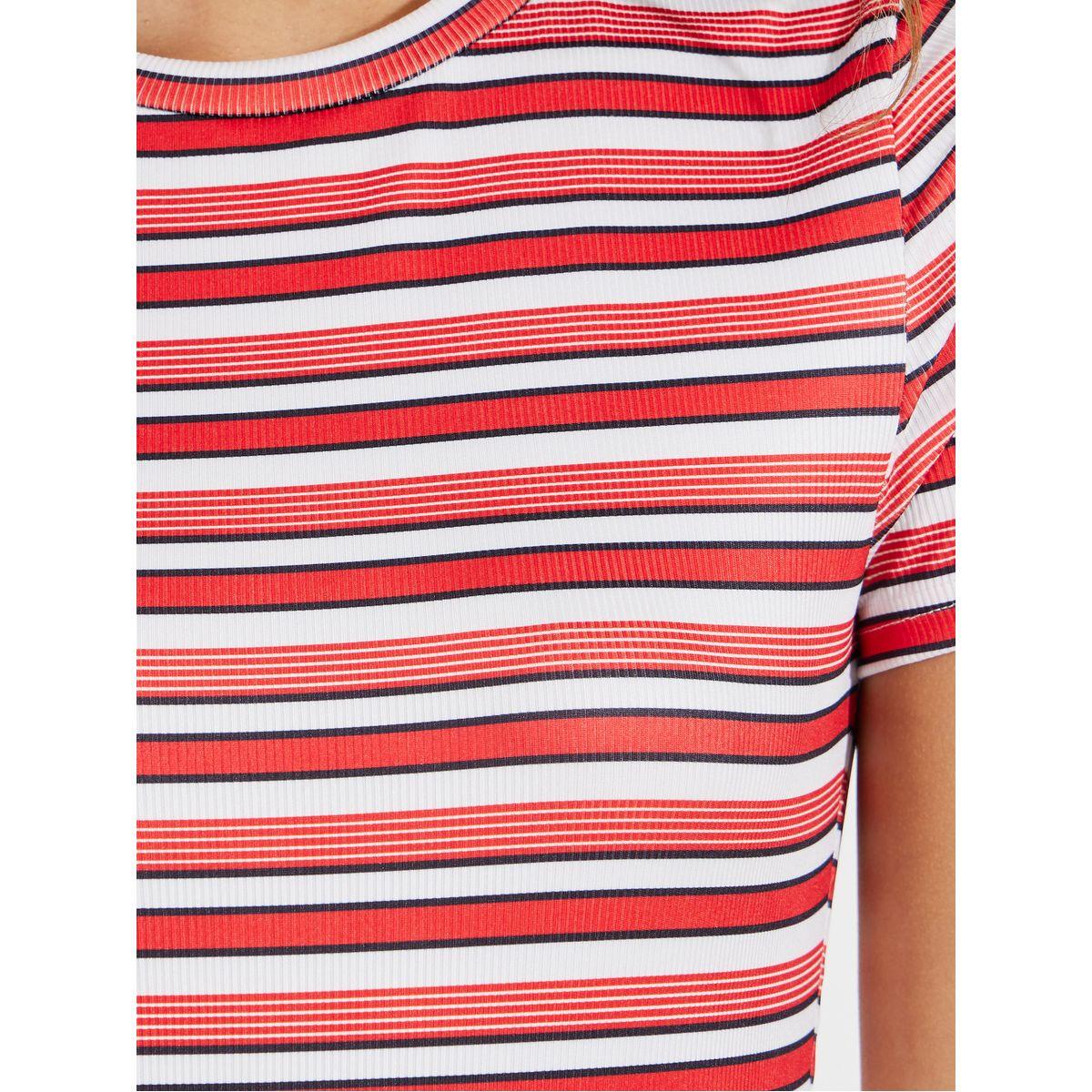 فستان ميدي مخطط مع أكمام قصيرة-women-clothing-dresses-image-3