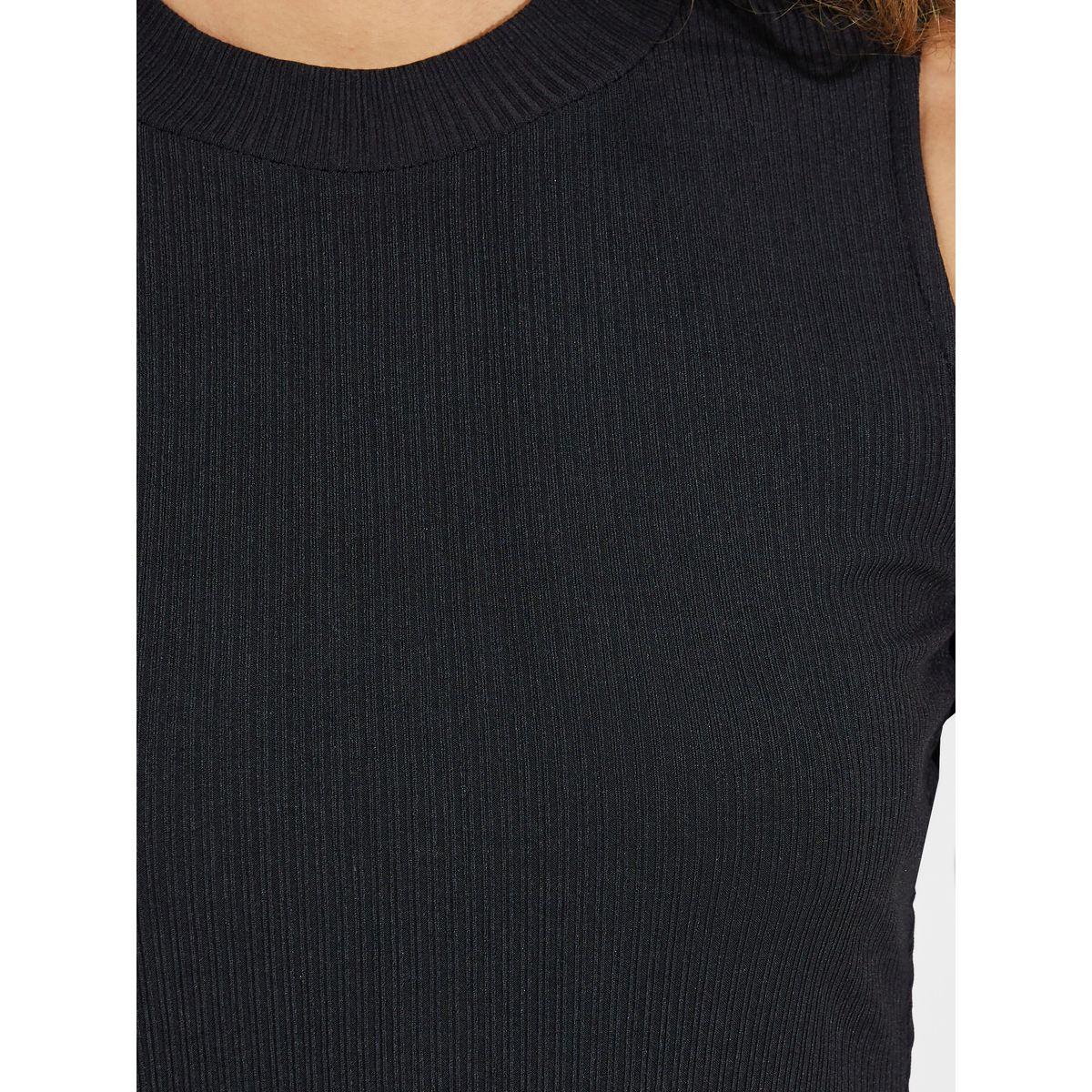 فستان بديكون ميدي بلا اكمام مع رباط خصر-women-clothing-dresses-image-3