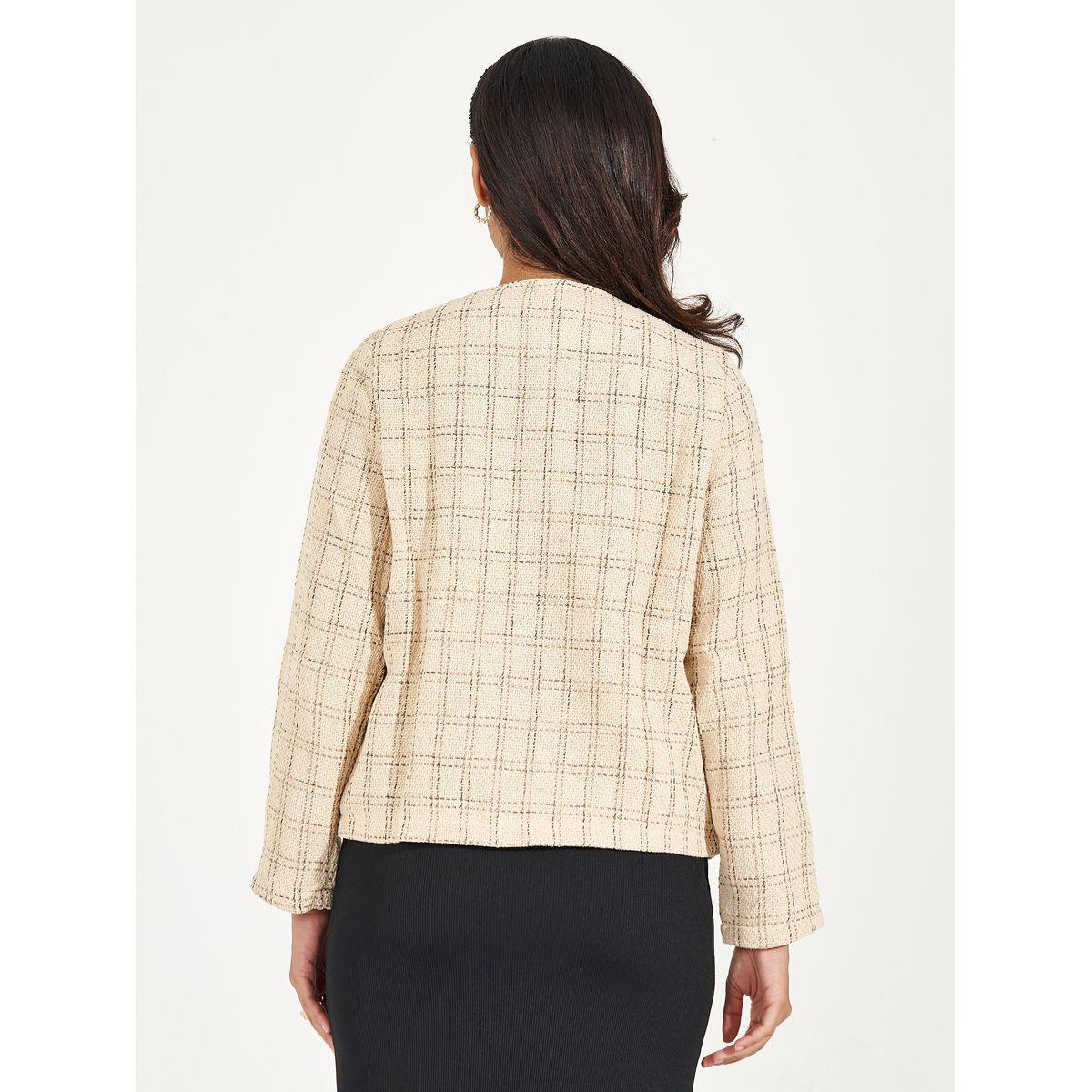 جاكيت تويد بقصة عادية-women-winterwear-coatsandjackets-jackets-image-5